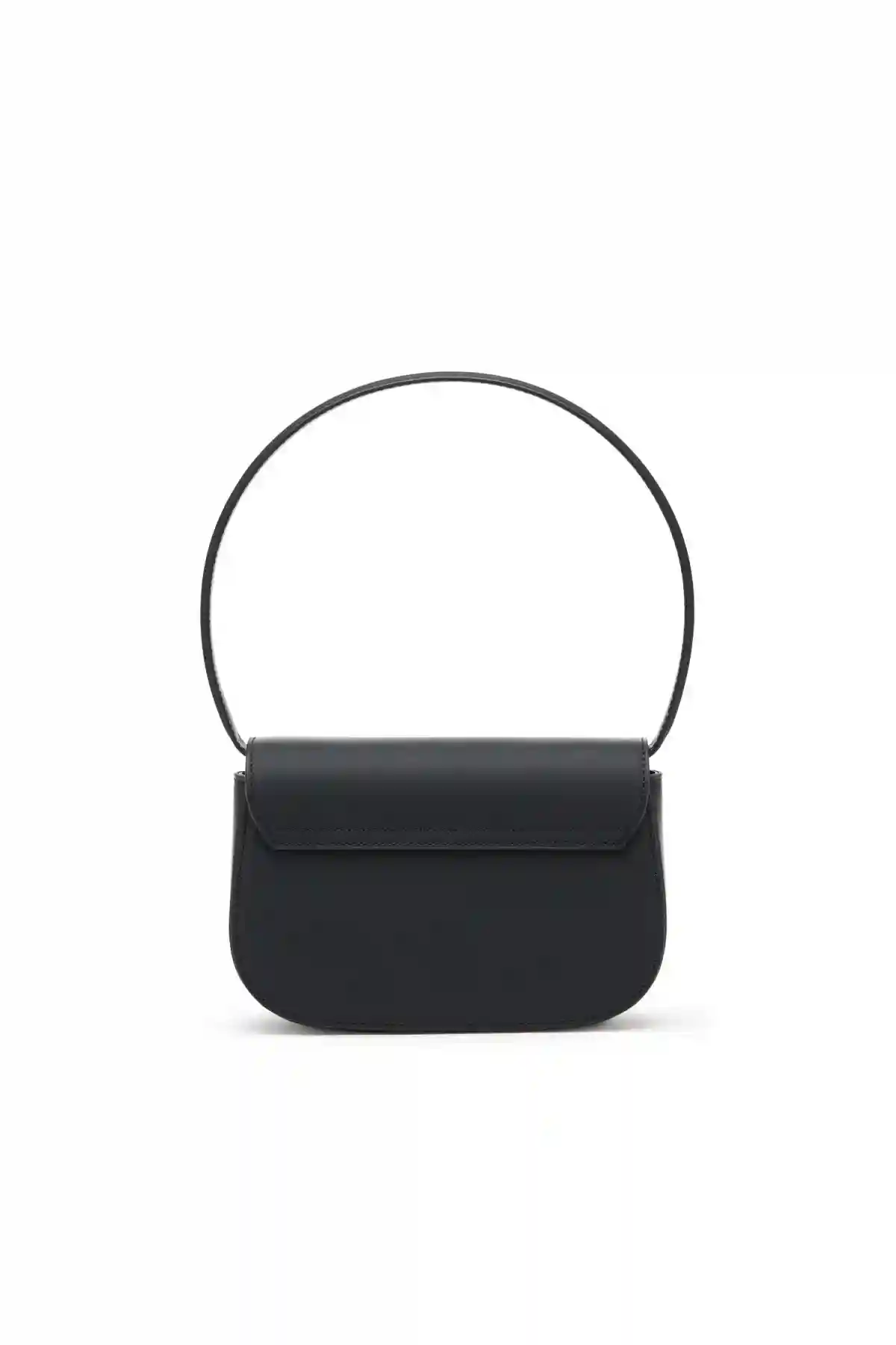 Black 1DR-Iconic shoulder bag in matte leather