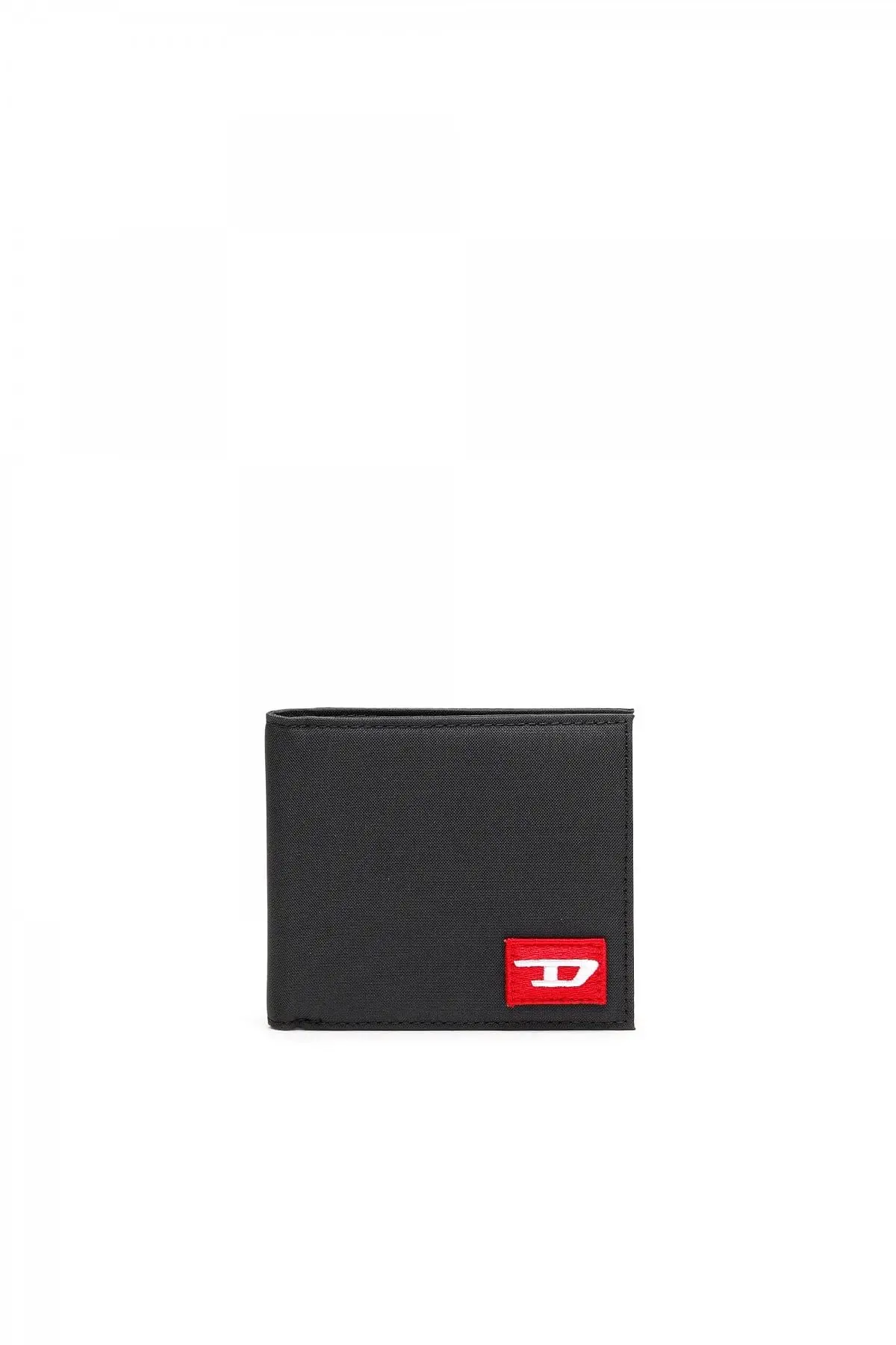 Black Bi-fold wallet with D patch