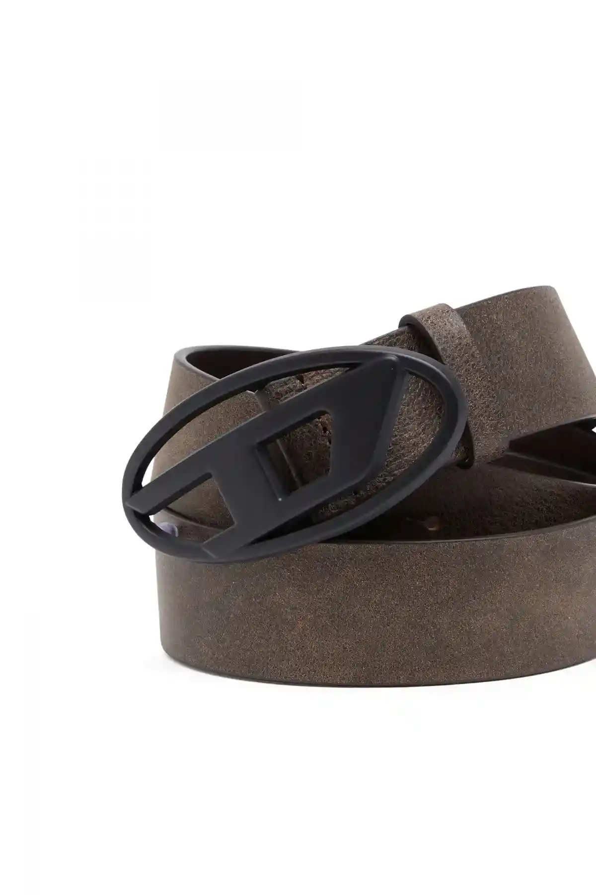 Brown Belt in treated leather
