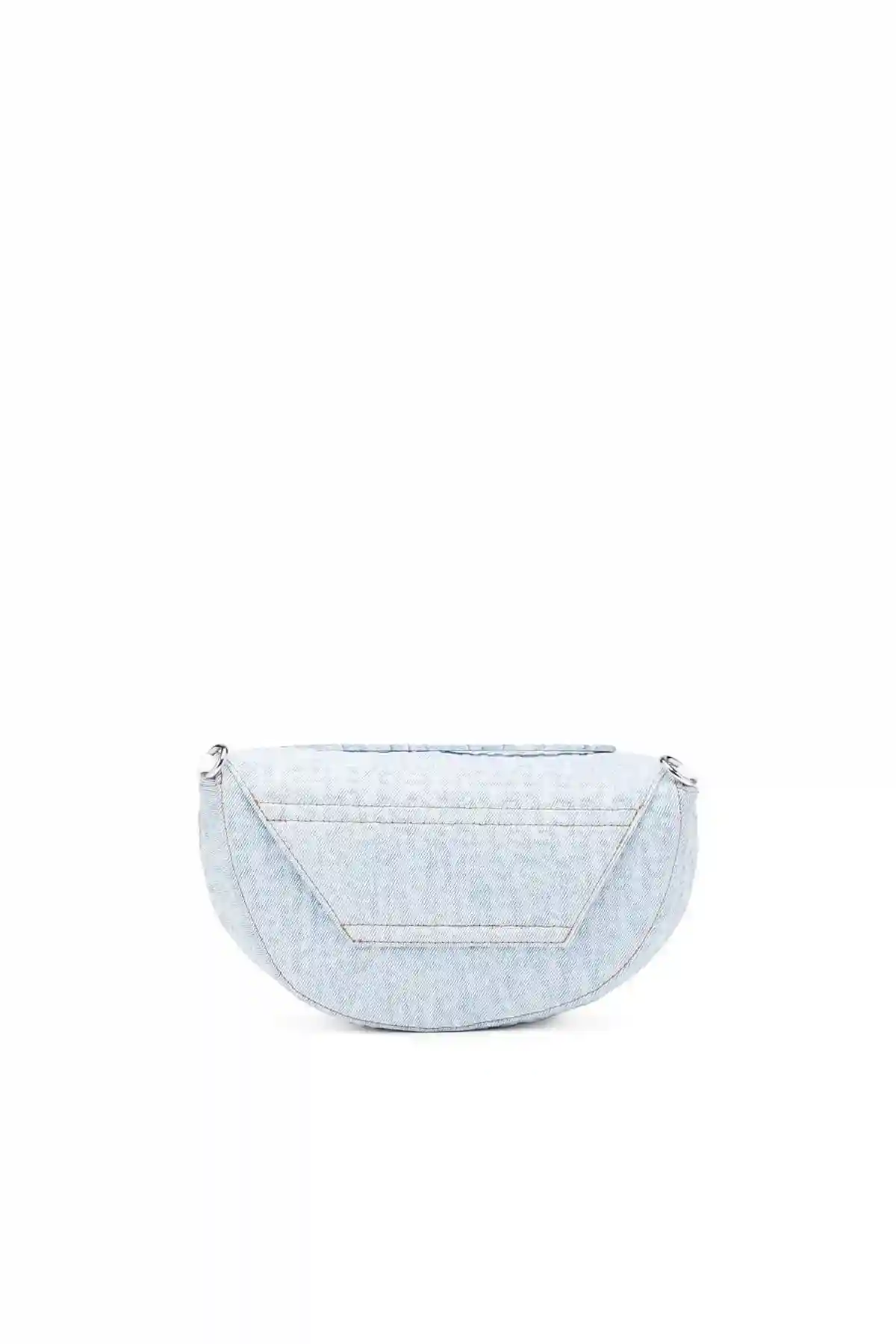 Blue 1DR-Crossbody-Convertible bag in monogram denim