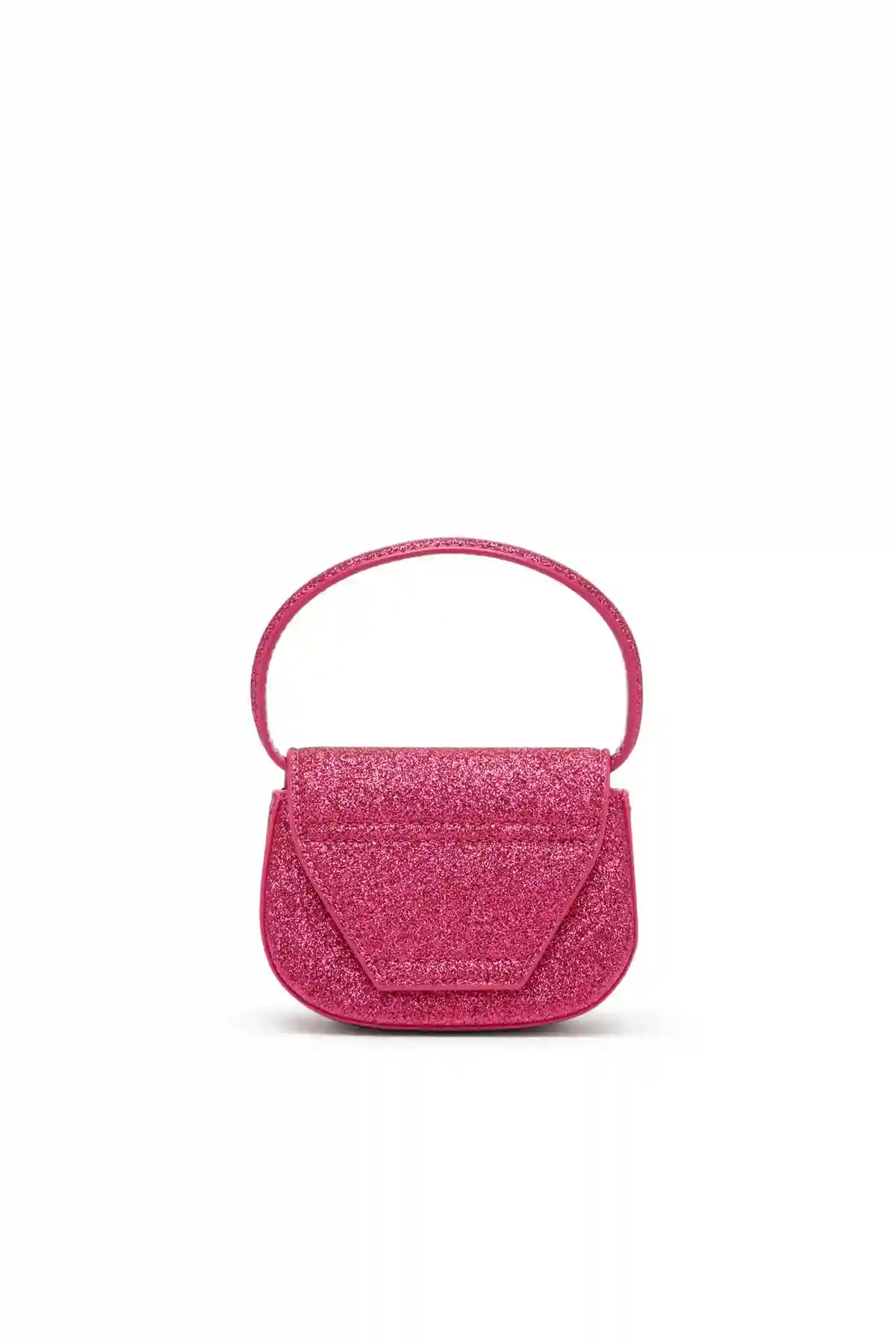 Pink 1DR XS-Iconic mini bag in glitter fabric