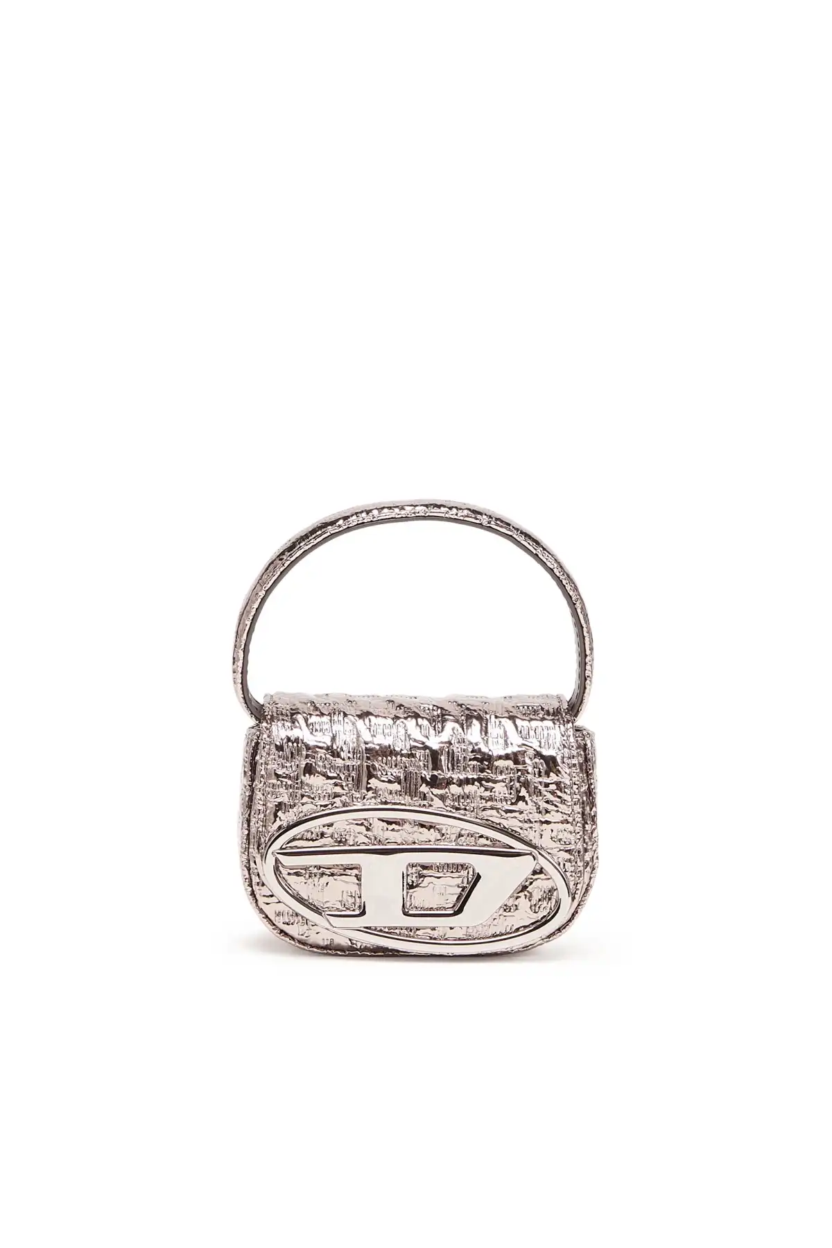 Multicolor 1DR XS-Iconic mini bag with metallic monogram