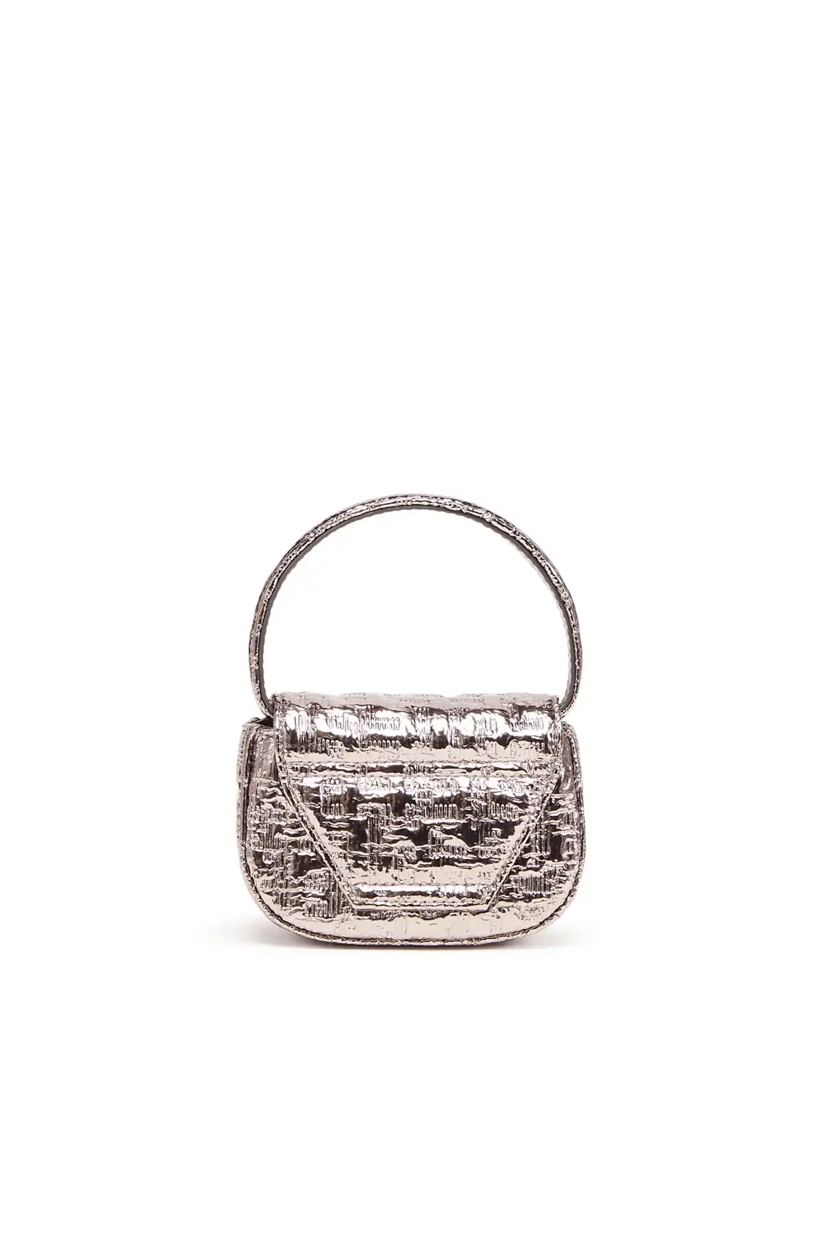 Multicolor 1DR XS-Iconic mini bag with metallic monogram