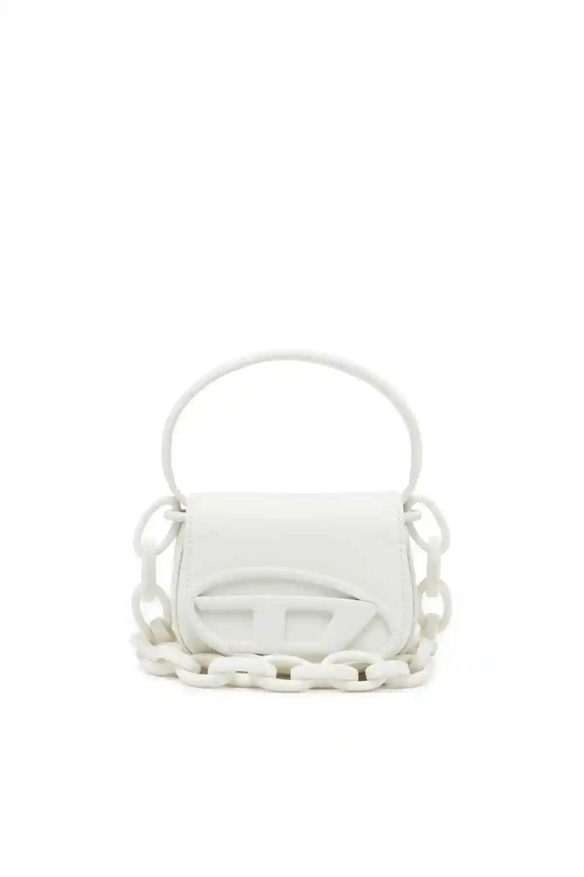 White 1DR Xs-Iconic mini bag in matte leather