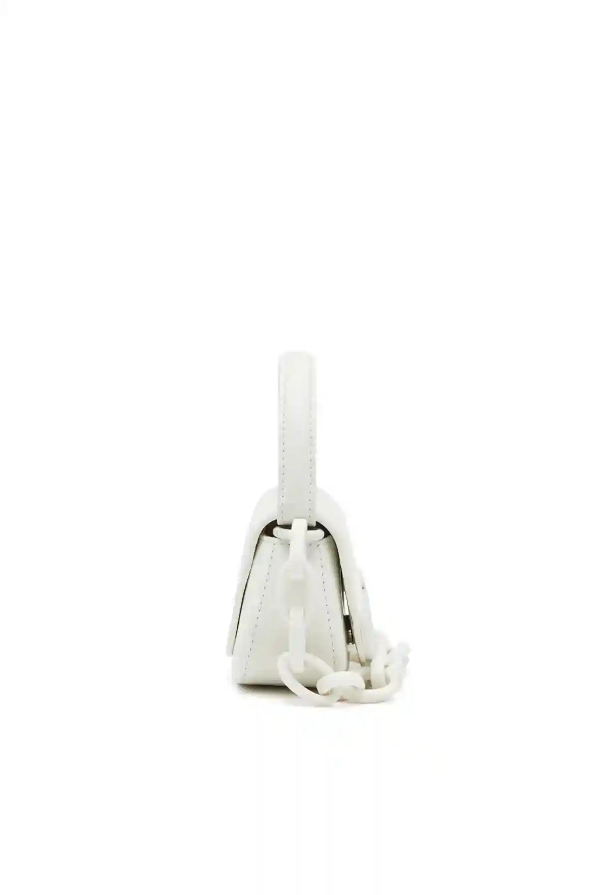 White 1DR Xs-Iconic mini bag in matte leather