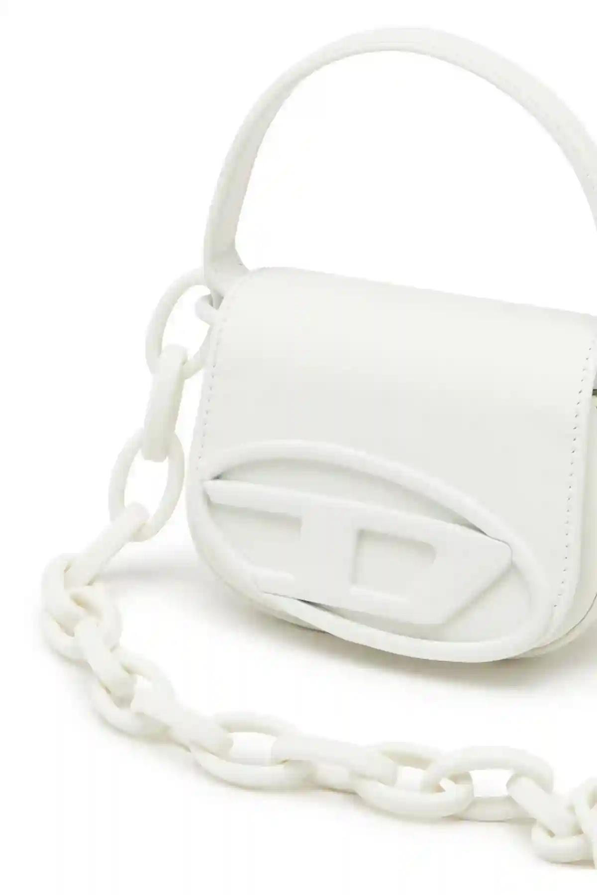 White 1DR Xs-Iconic mini bag in matte leather
