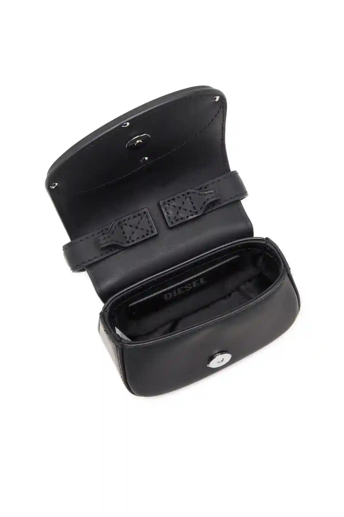 Black 1DR Xs-Iconic mini bag in matte leather