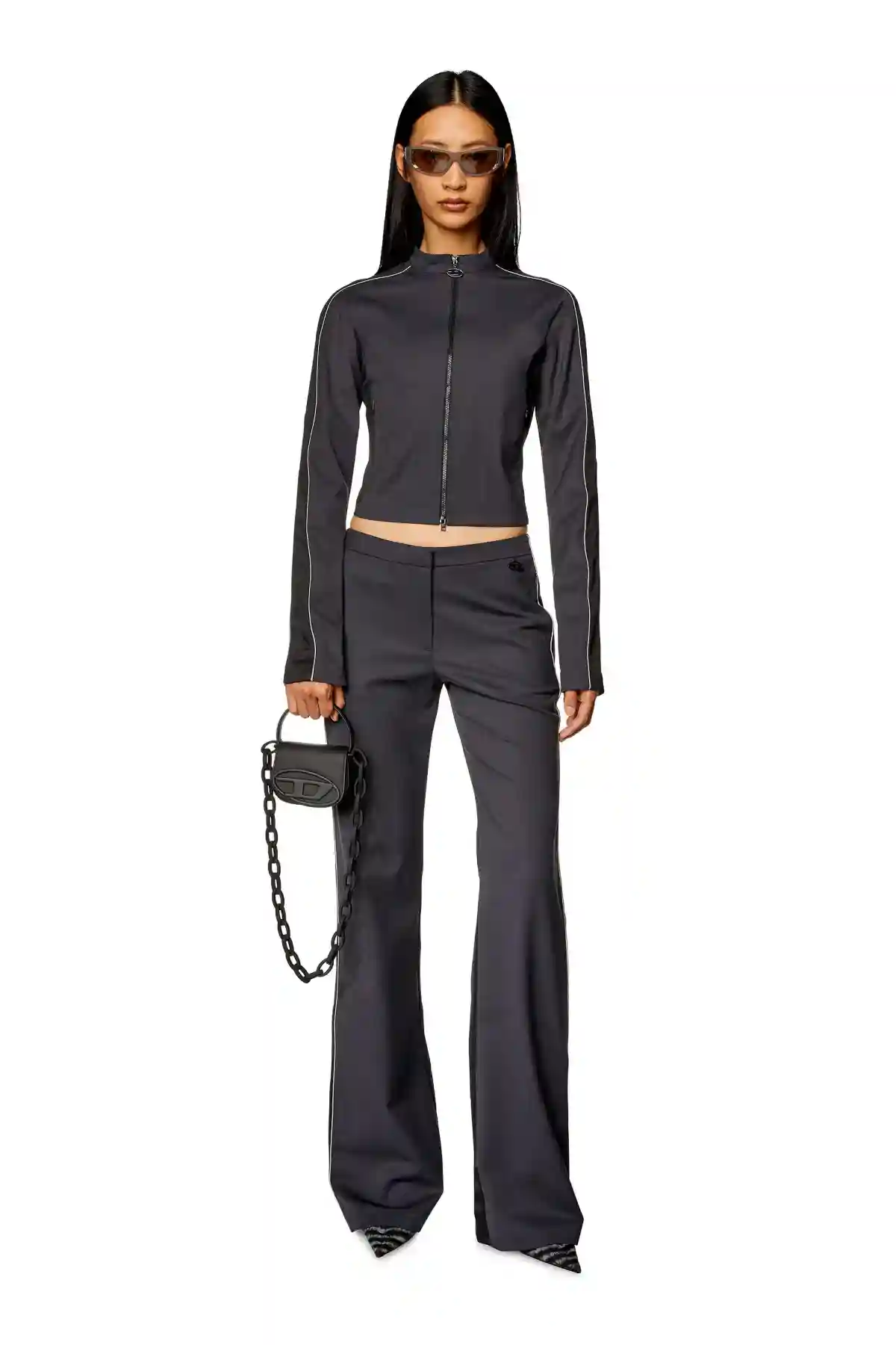 Black 1DR Xs-Iconic mini bag in matte leather