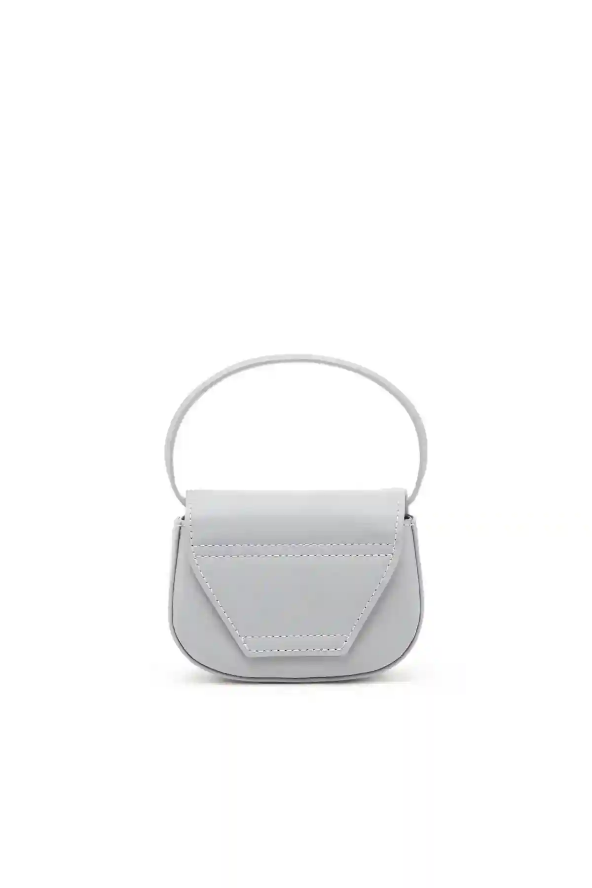 Grey 1DR Xs-Iconic mini bag in matte leather