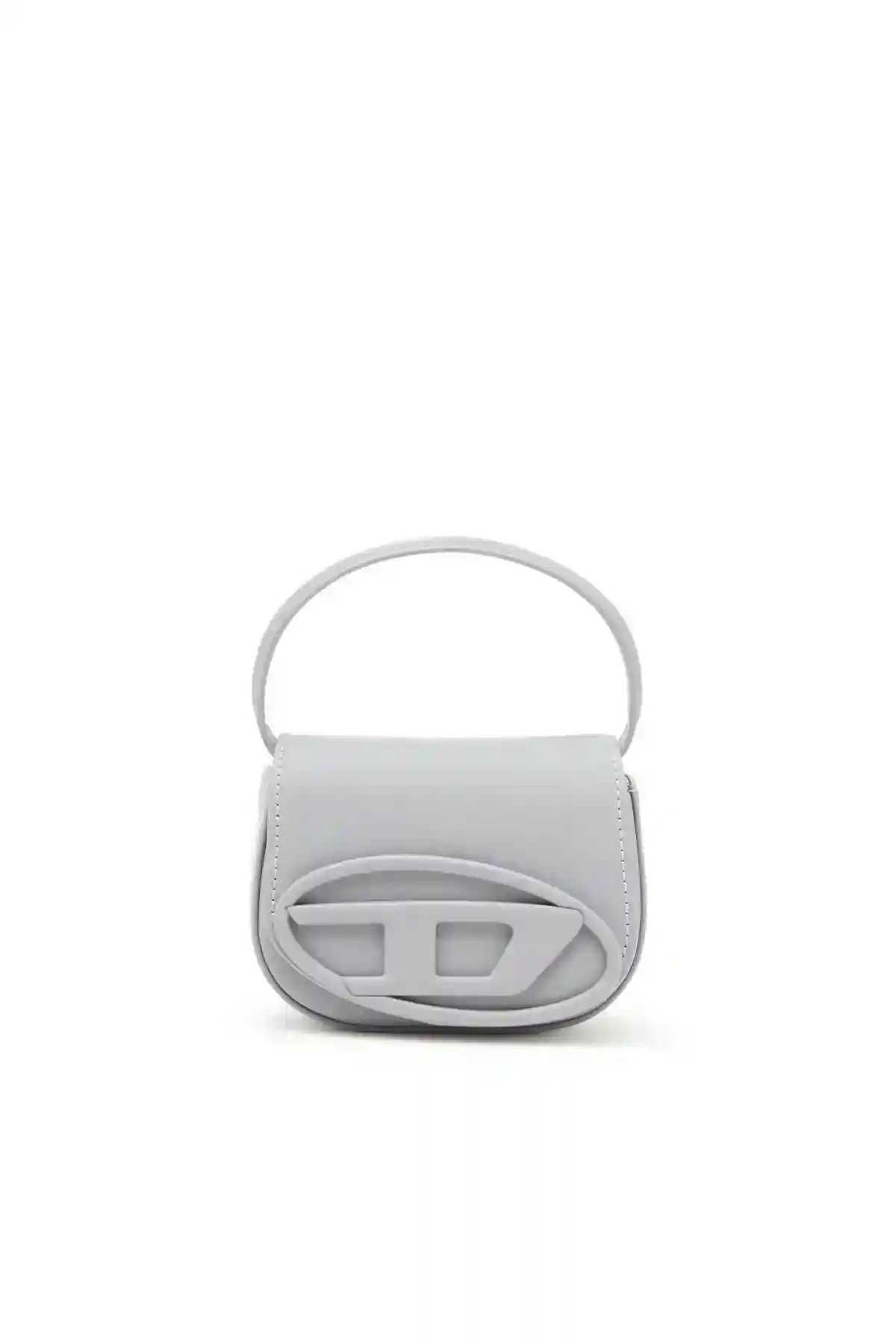 Grey 1DR Xs-Iconic mini bag in matte leather