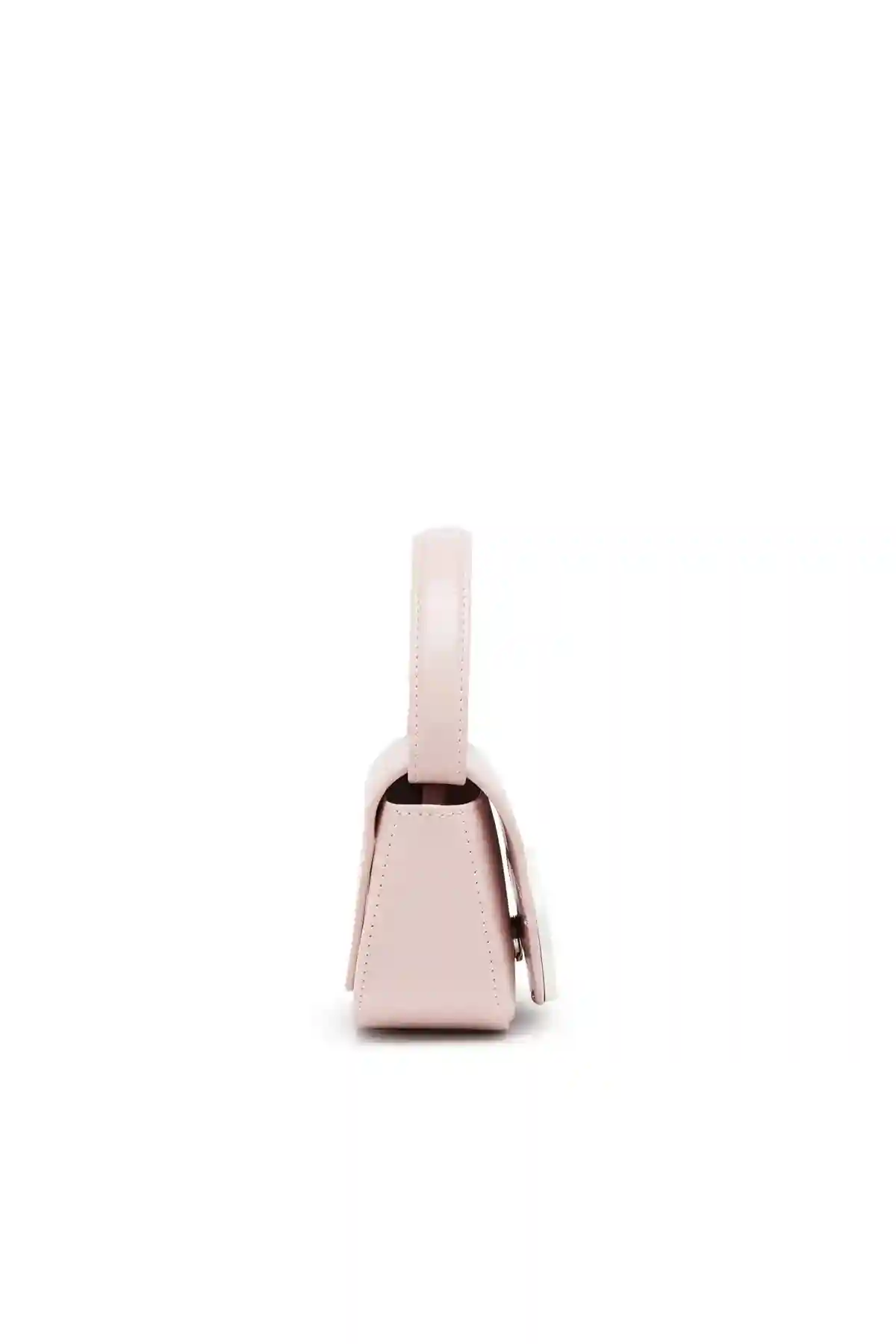 Pink 1DR XS-Iconic mini bag in pastel leather