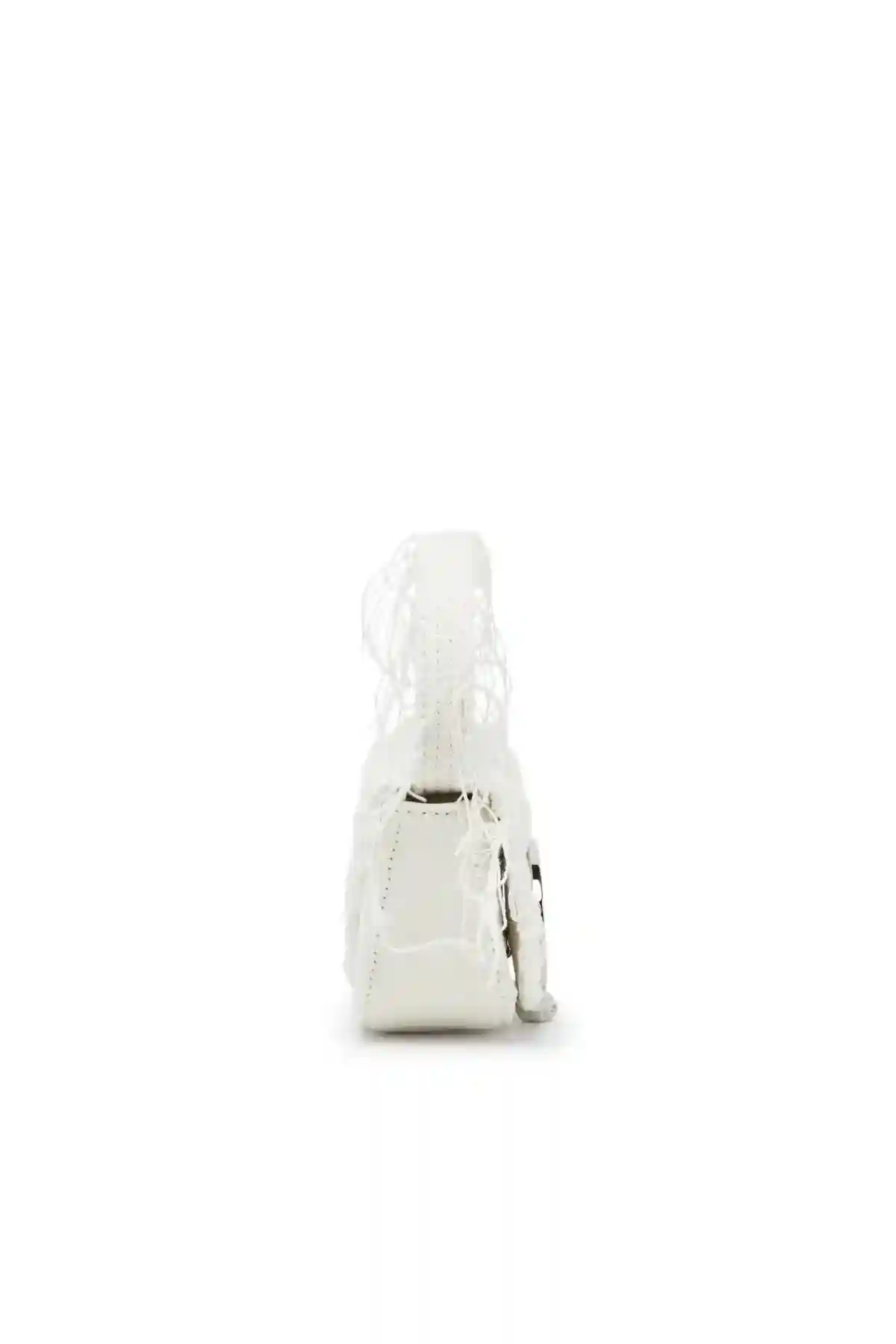 White 1DR XS-Iconic mini bag in canvas and leather