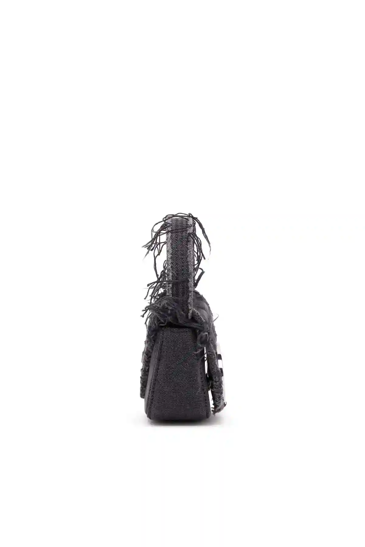 Black 1DR XS-Iconic mini bag in canvas and leather
