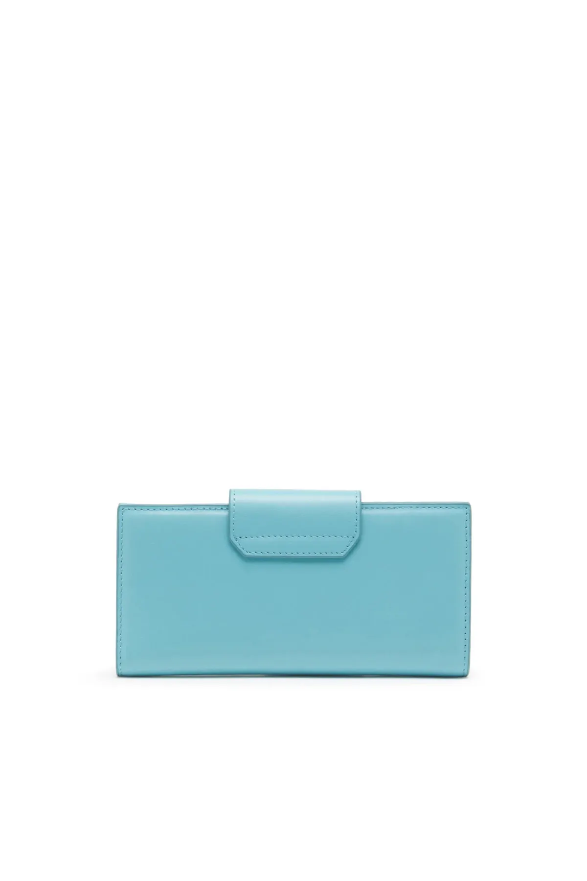 Blue Leather continental wallet