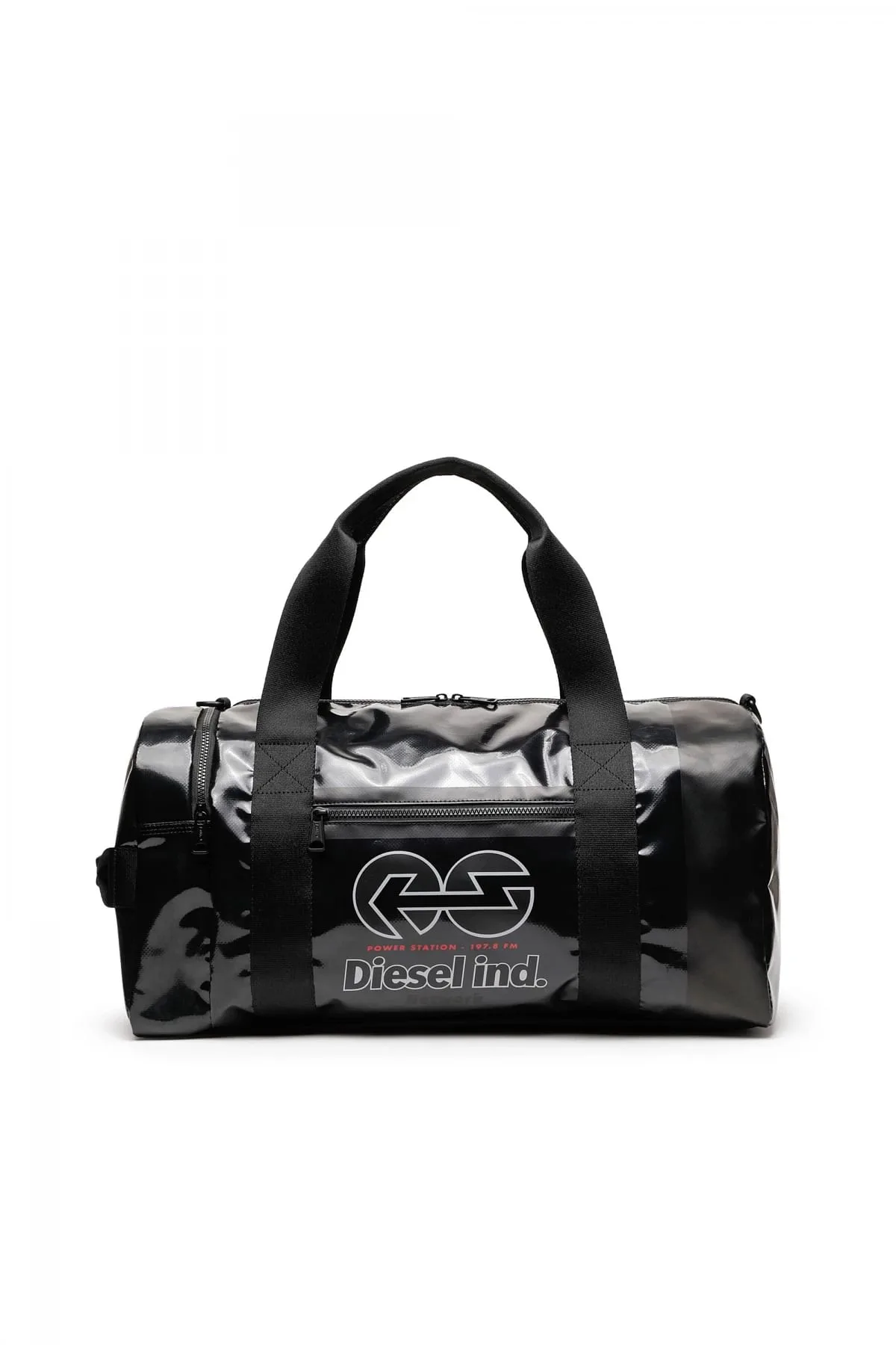Black Trap and D Duffle-Duffle bag in tarpaulin