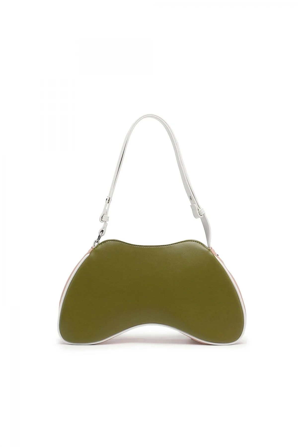 Green Play-Shoulder bag in PU