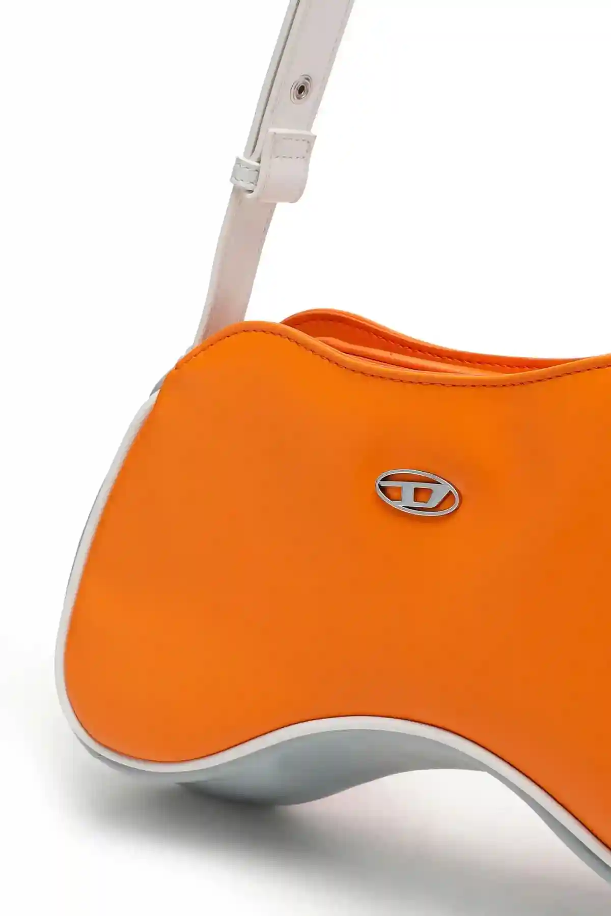 Orange Play-Shoulder bag in PU