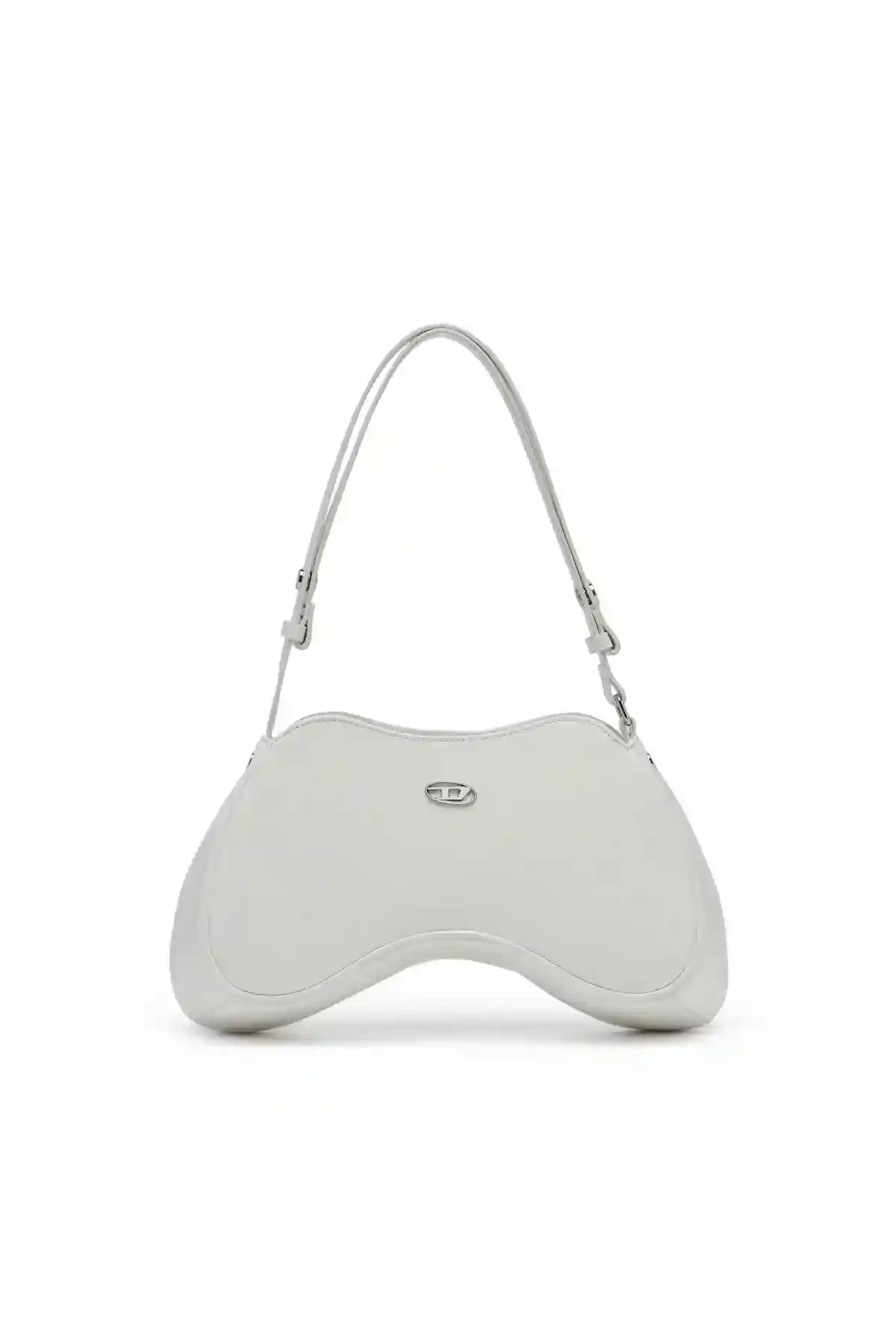 White Play-Glossy shoulder bag