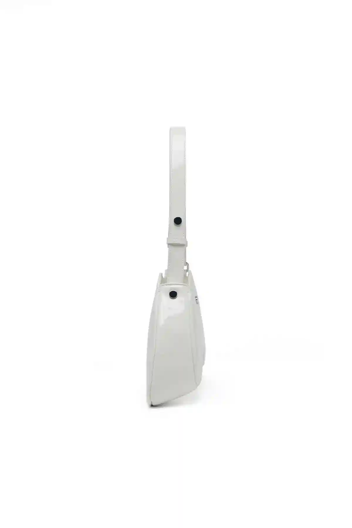 White Play-Glossy shoulder bag
