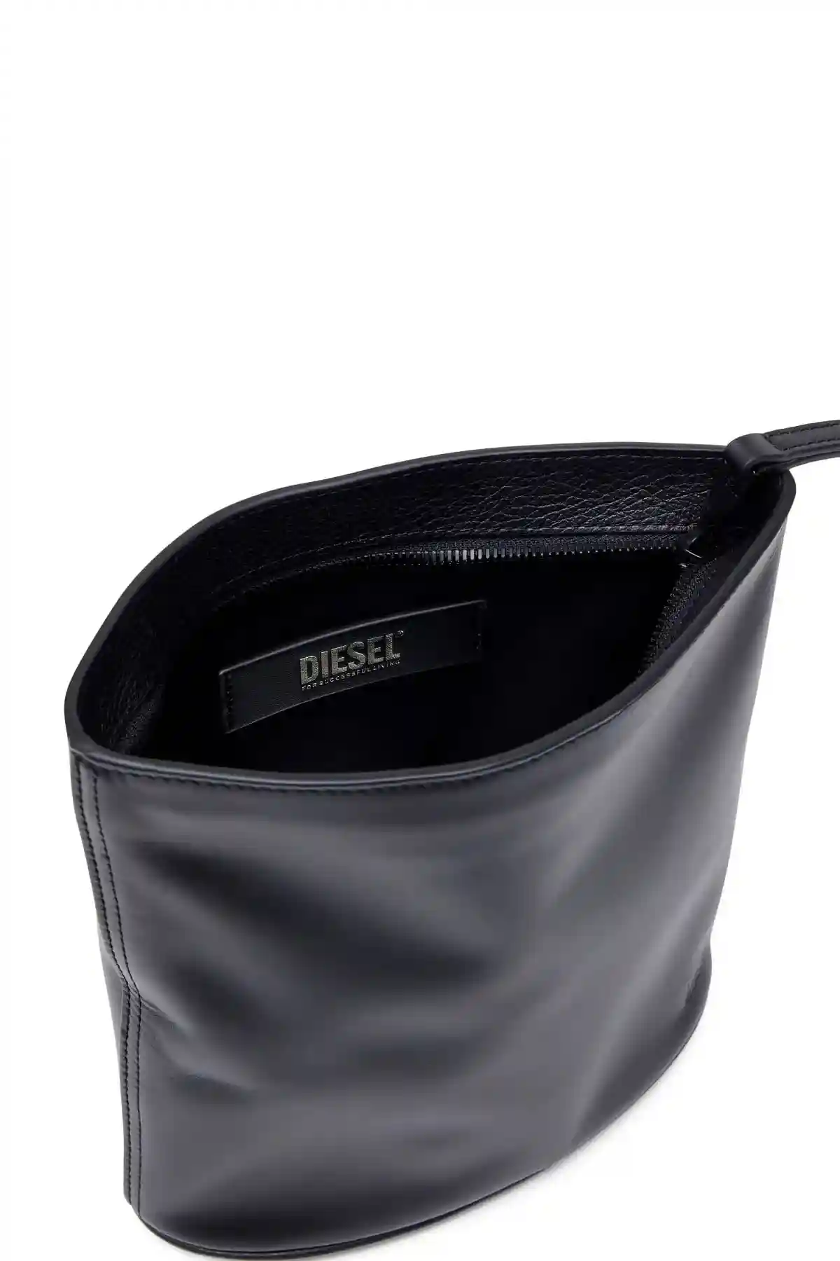 Black Odd Pouch X-Leather pouch with embossed D