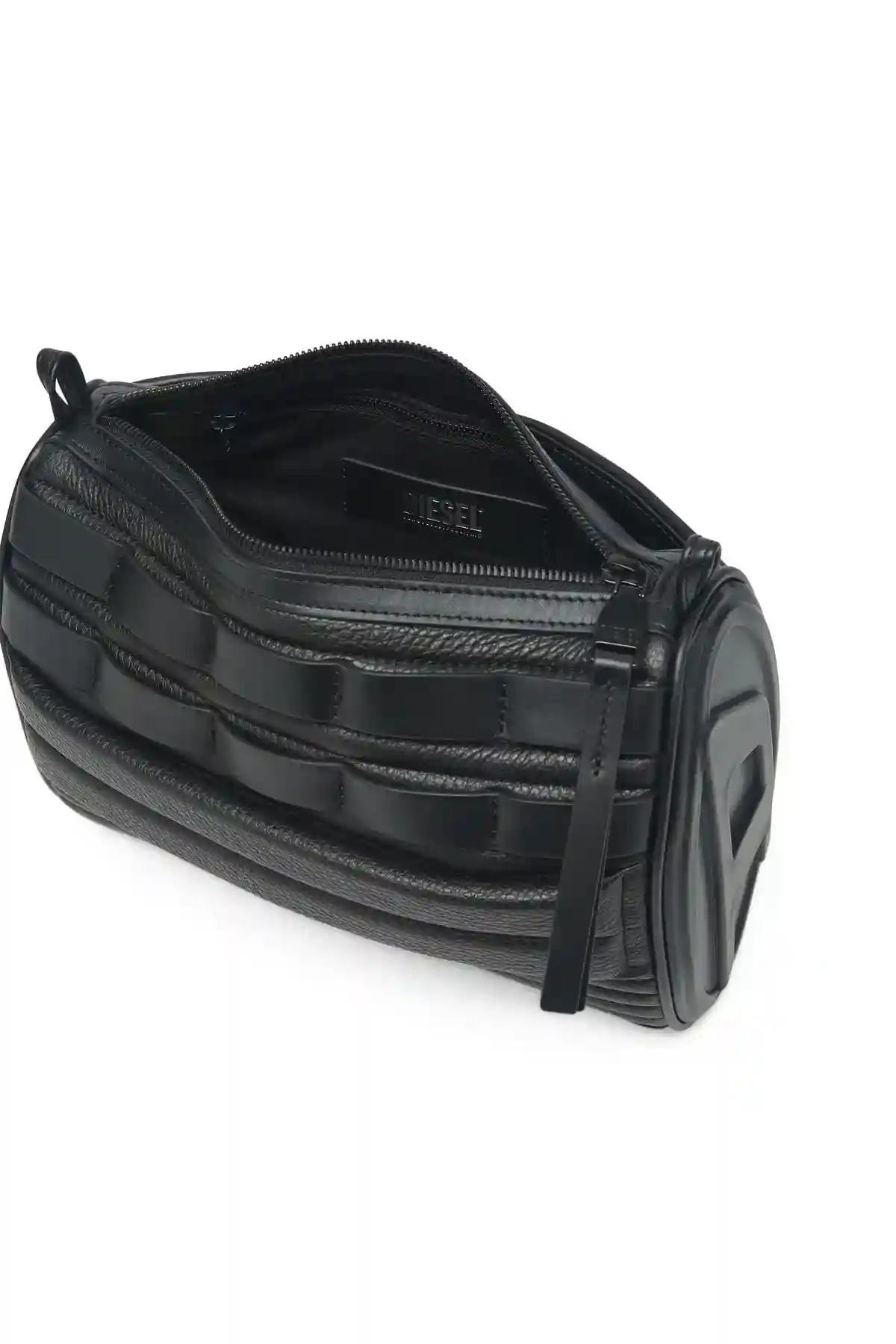 Black Odd Crossbody S X-Convertible utility bag in leather
