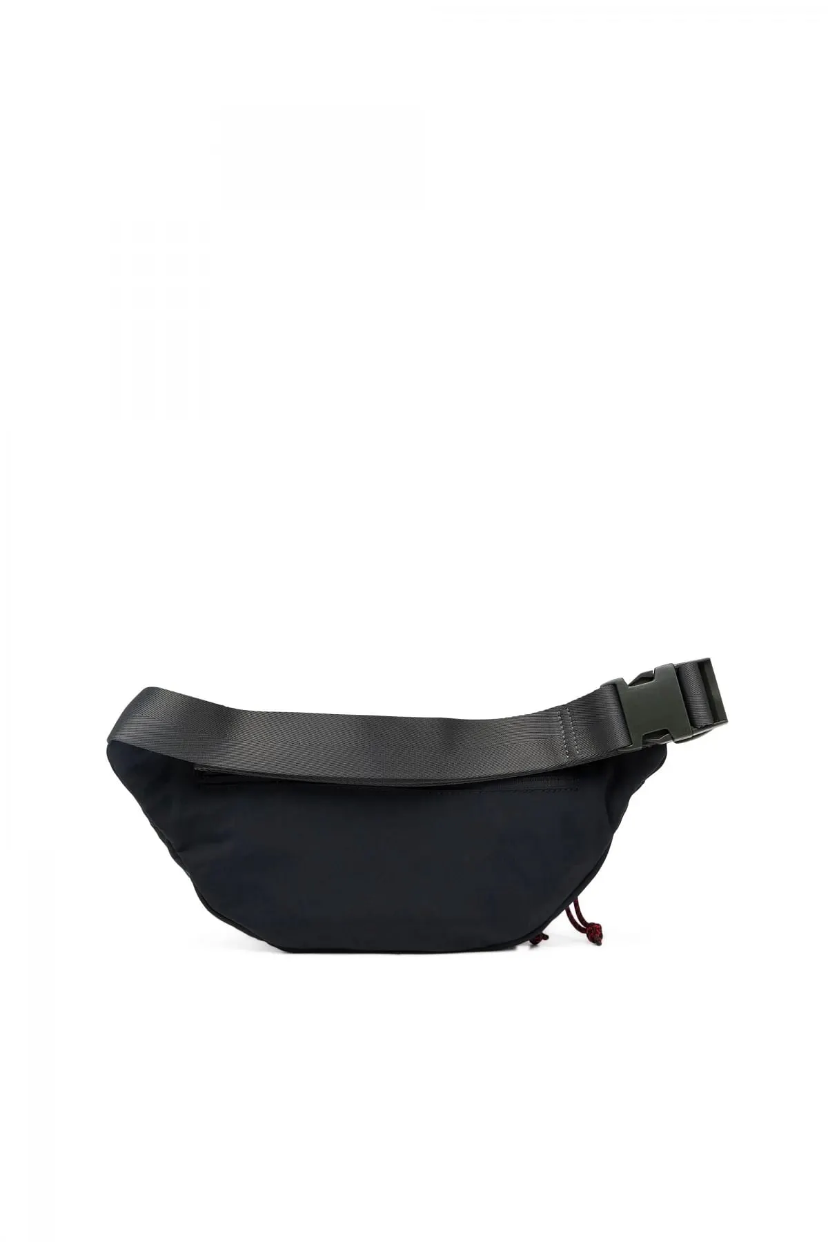 Black Rave Beltbag X-Belt bag in washed recycled fabric