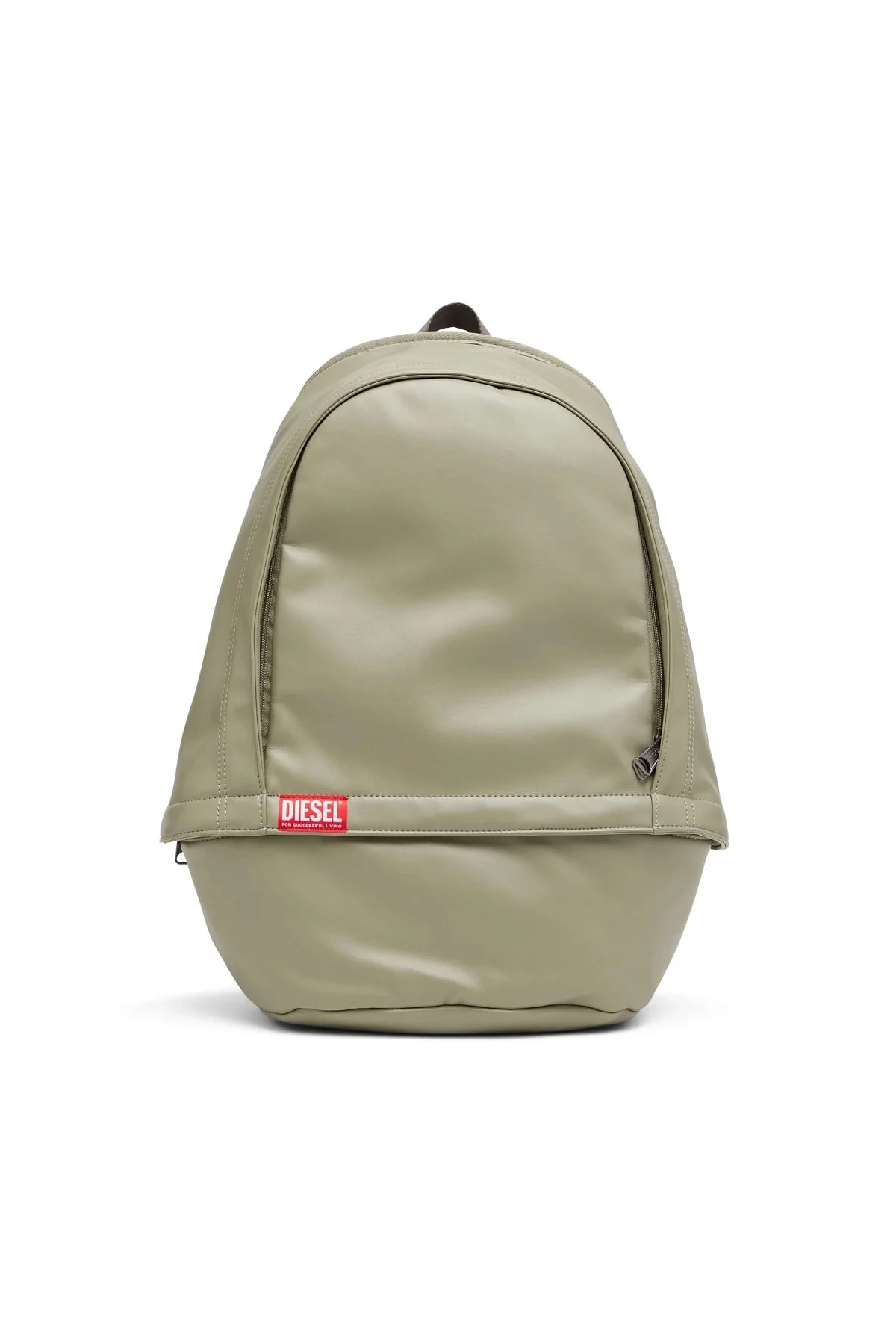 Beige Rave Backpack-Backpack in recycled materials