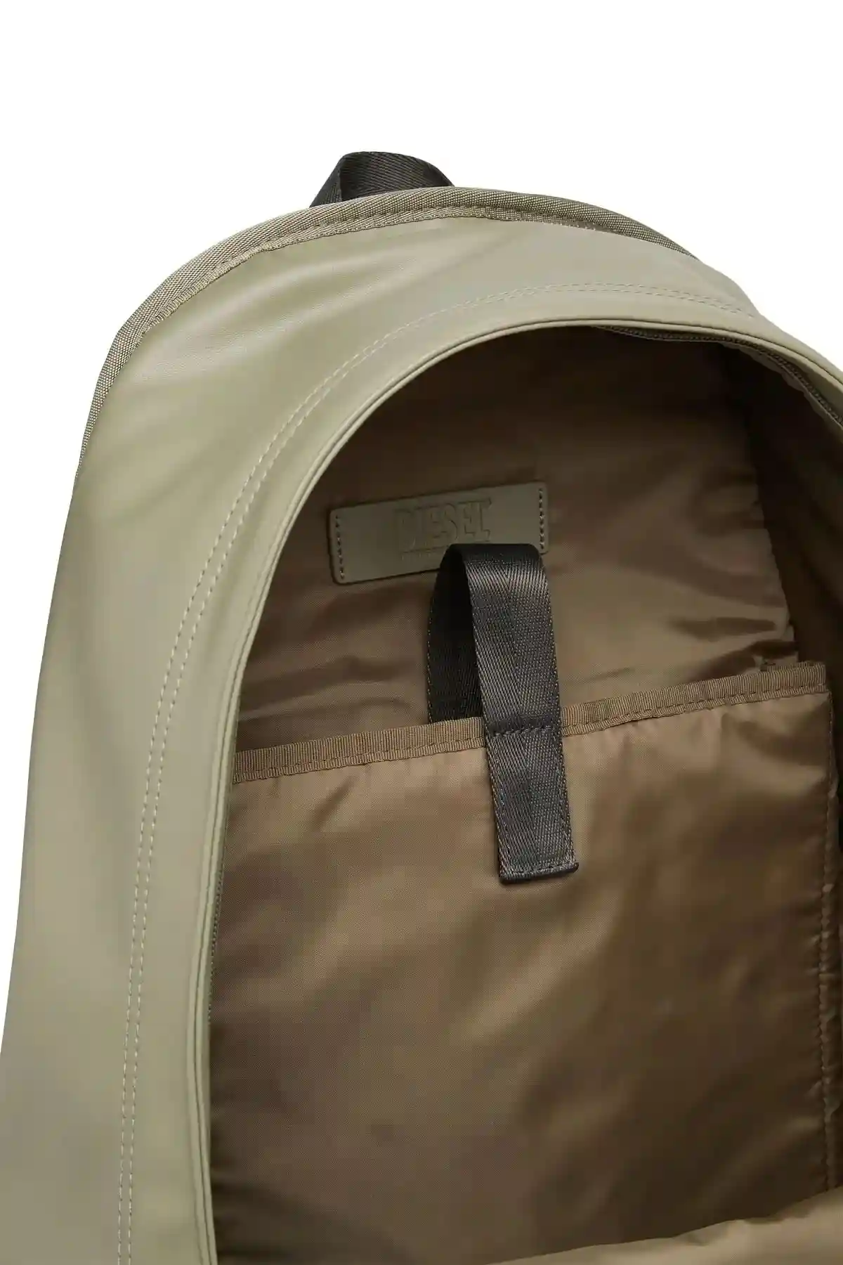 Beige Rave Backpack-Backpack in recycled materials
