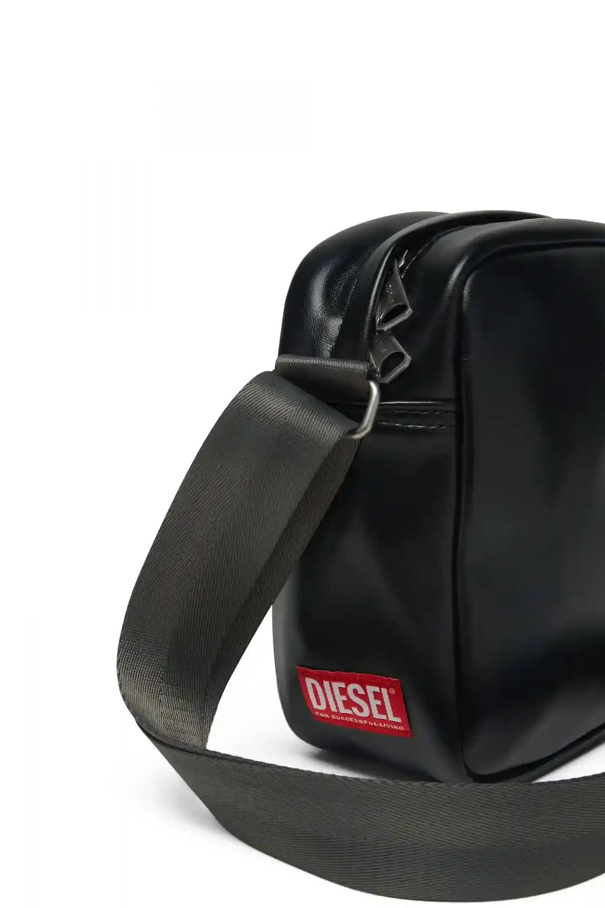 Black Rave Crossbody-Crossbody bag in recycled materials