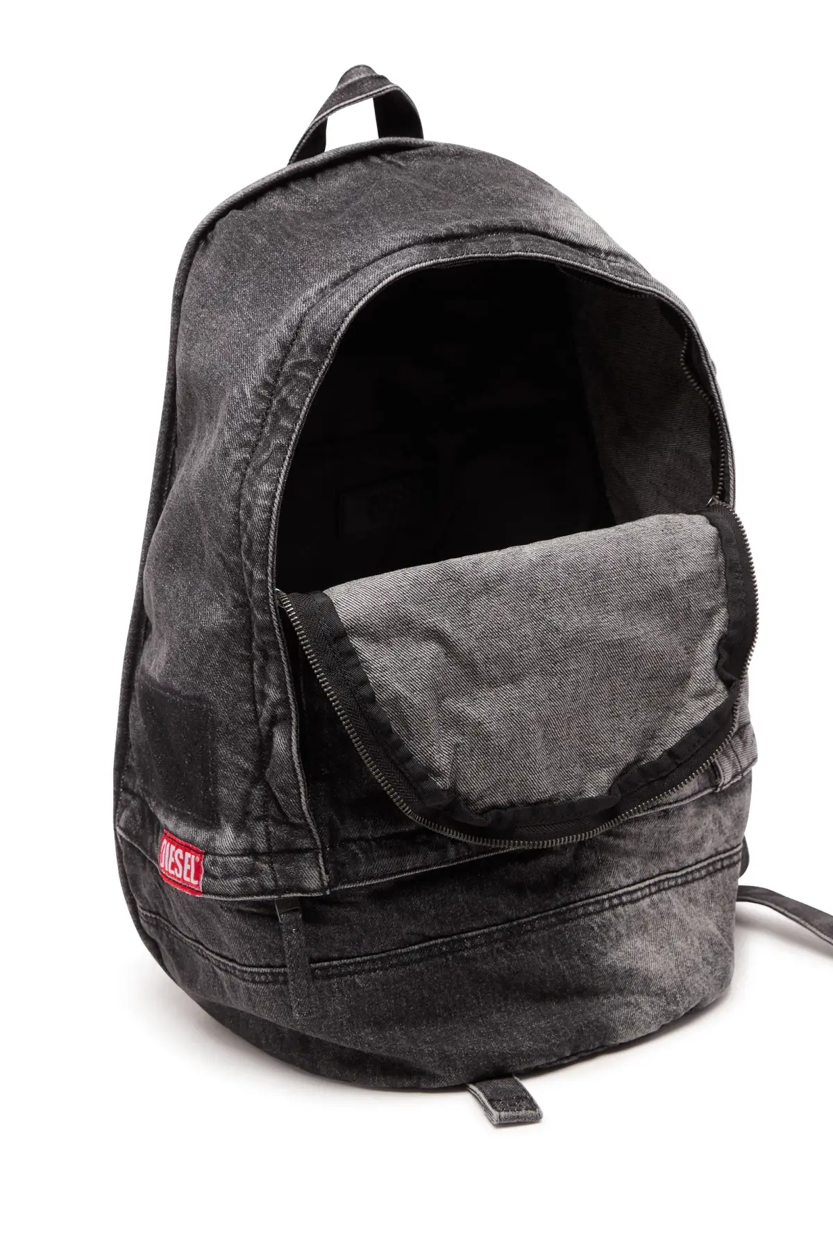 Black Rave Backpack X-Backpack in faded denim
