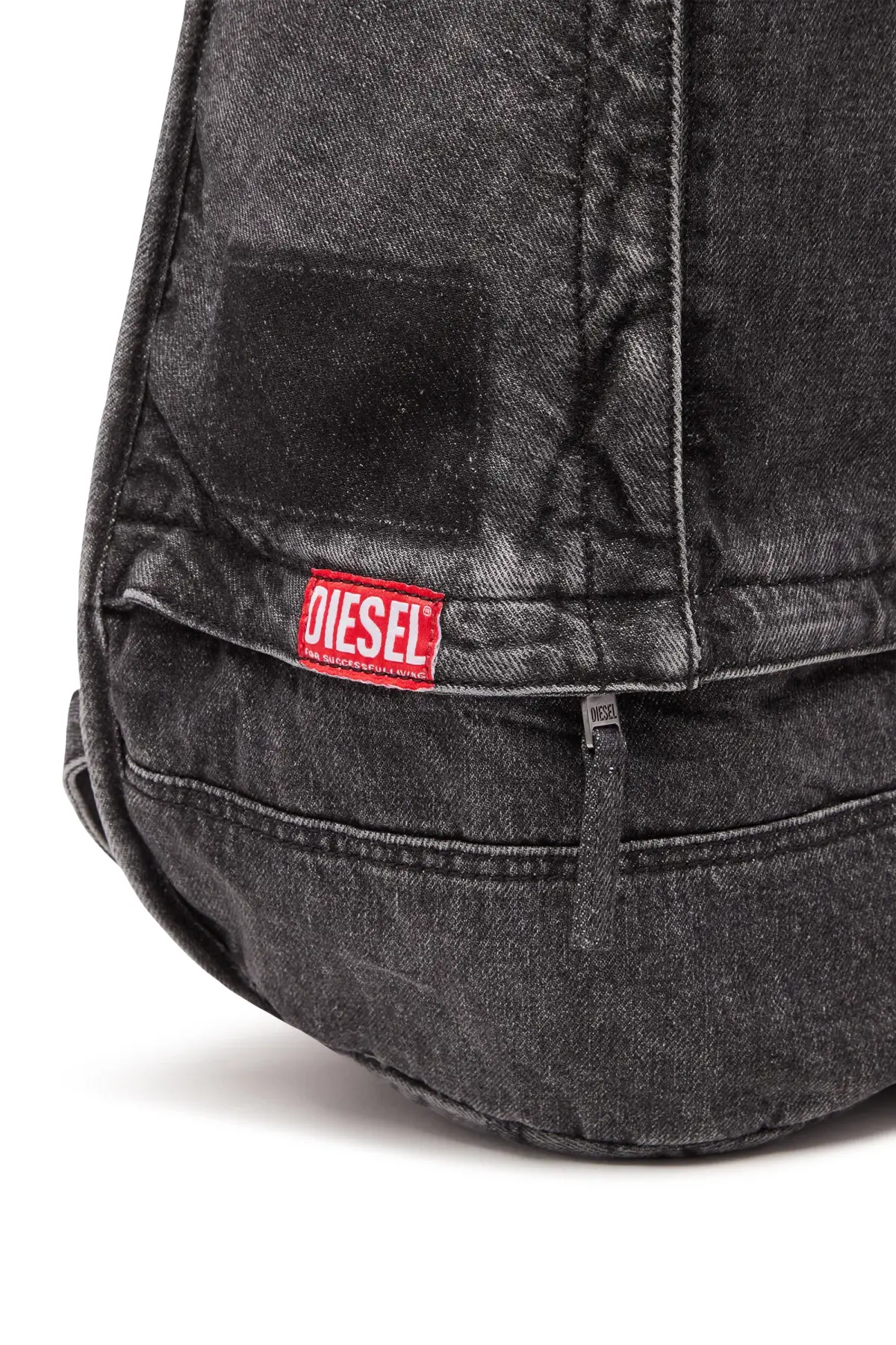 Black Rave Backpack X-Backpack in faded denim
