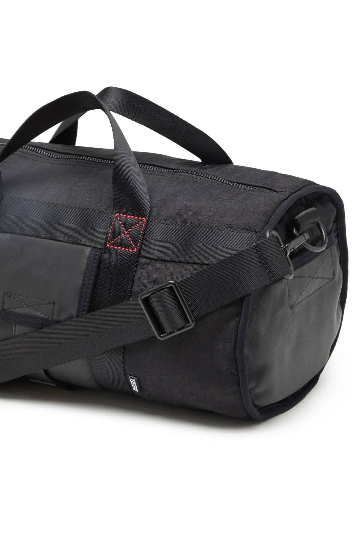Black Utlt Small Duffle X-Small duffle bag in jacquard fabric and nappa