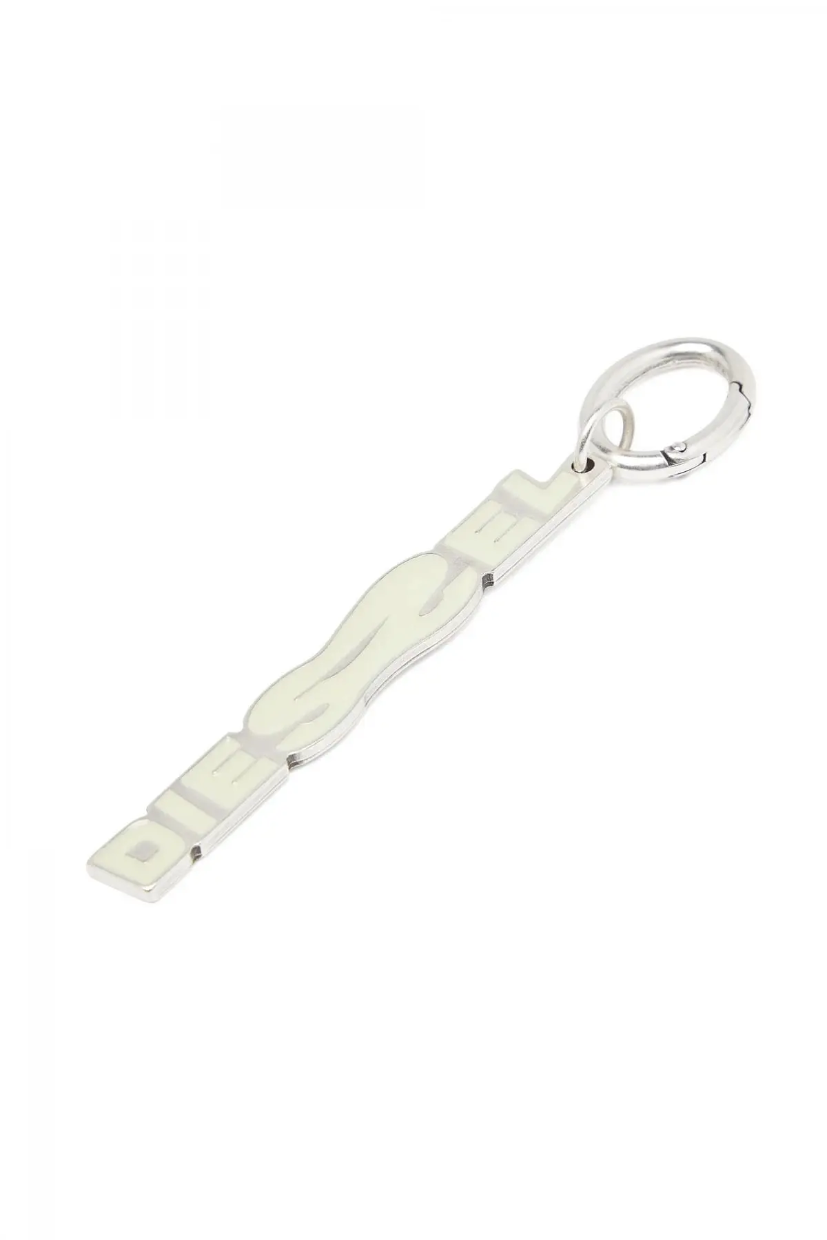 Green Metal and enamel logo keyring