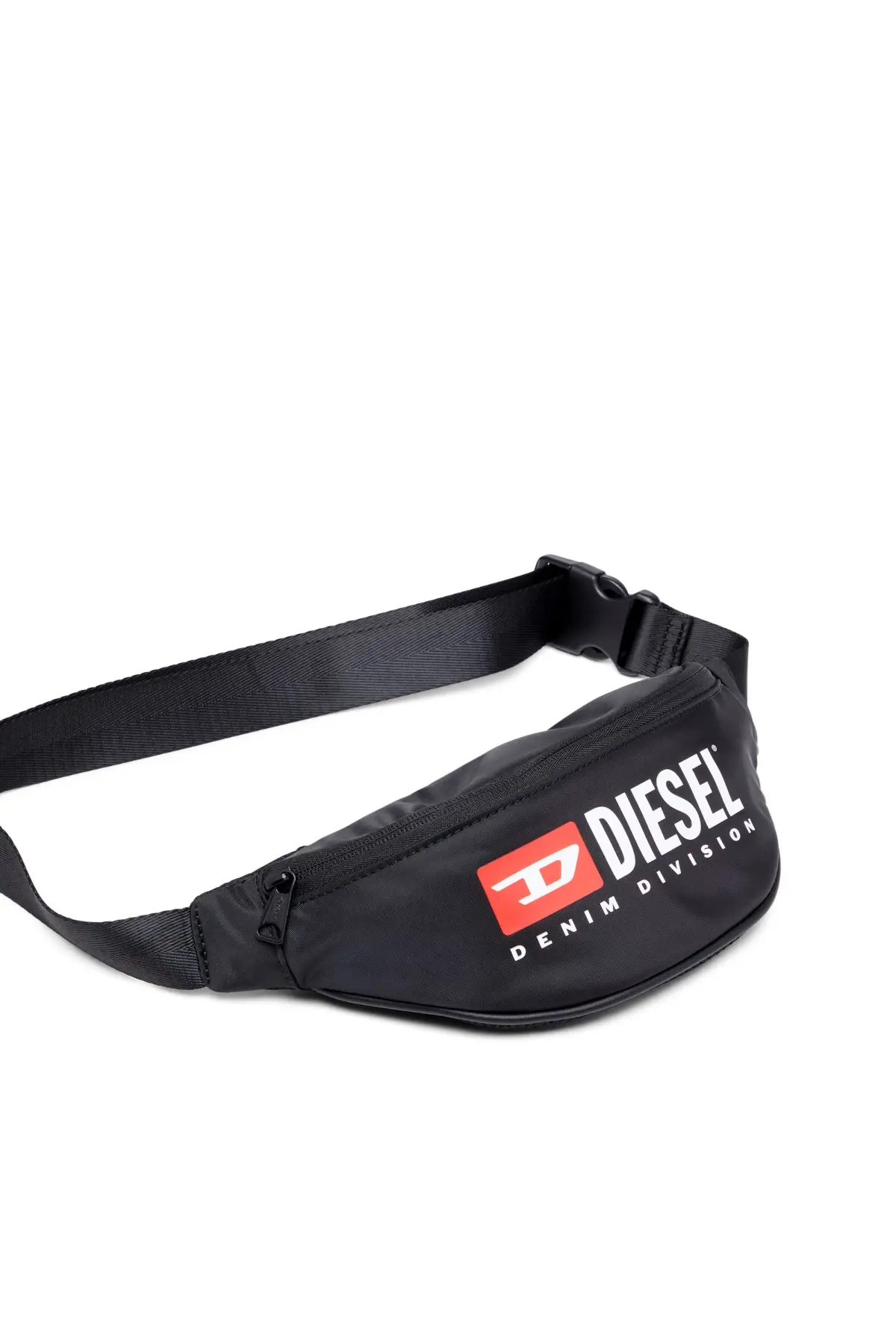 Black Rinke Beltbag-Belt bag in technical fabric with logo
