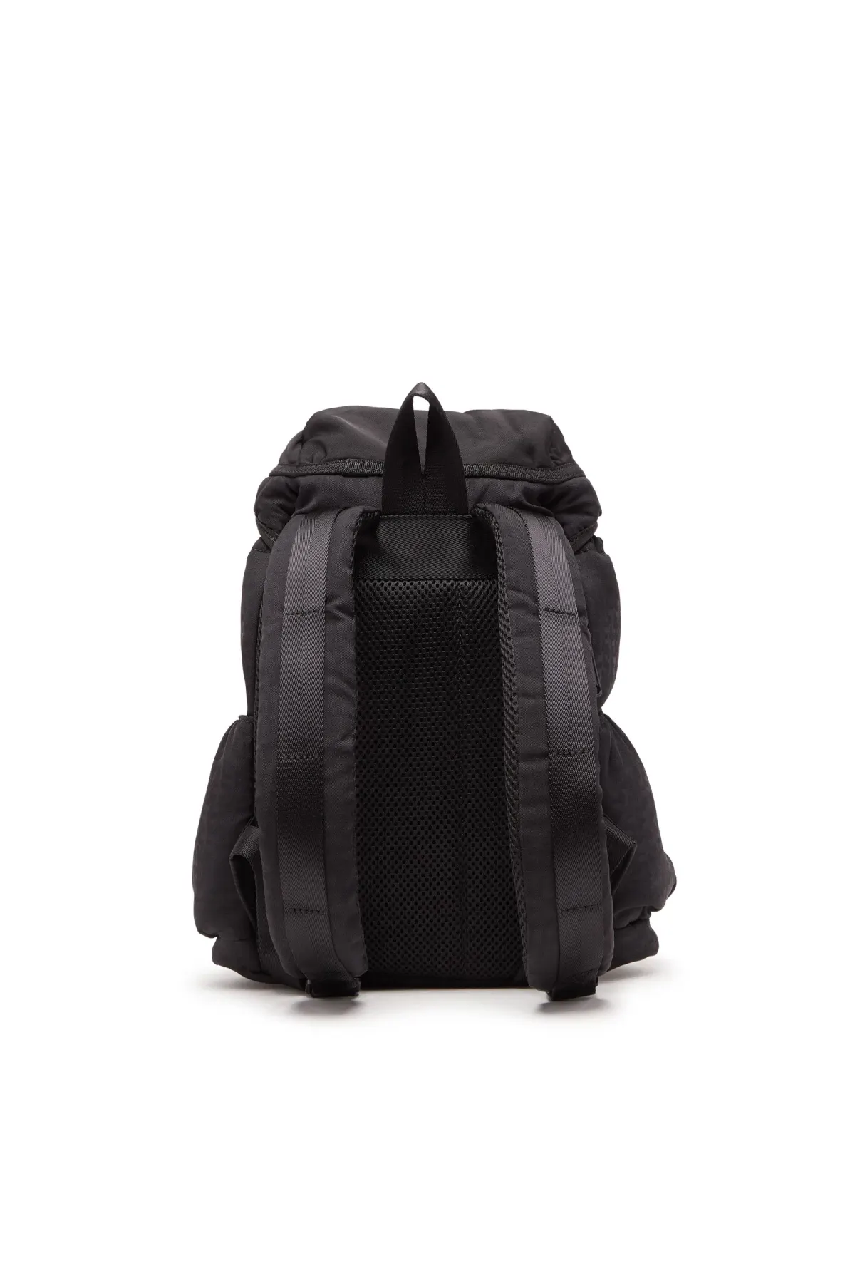 Black Nylon Mono Backpack S X-Backpack in jacquard monogram nylon