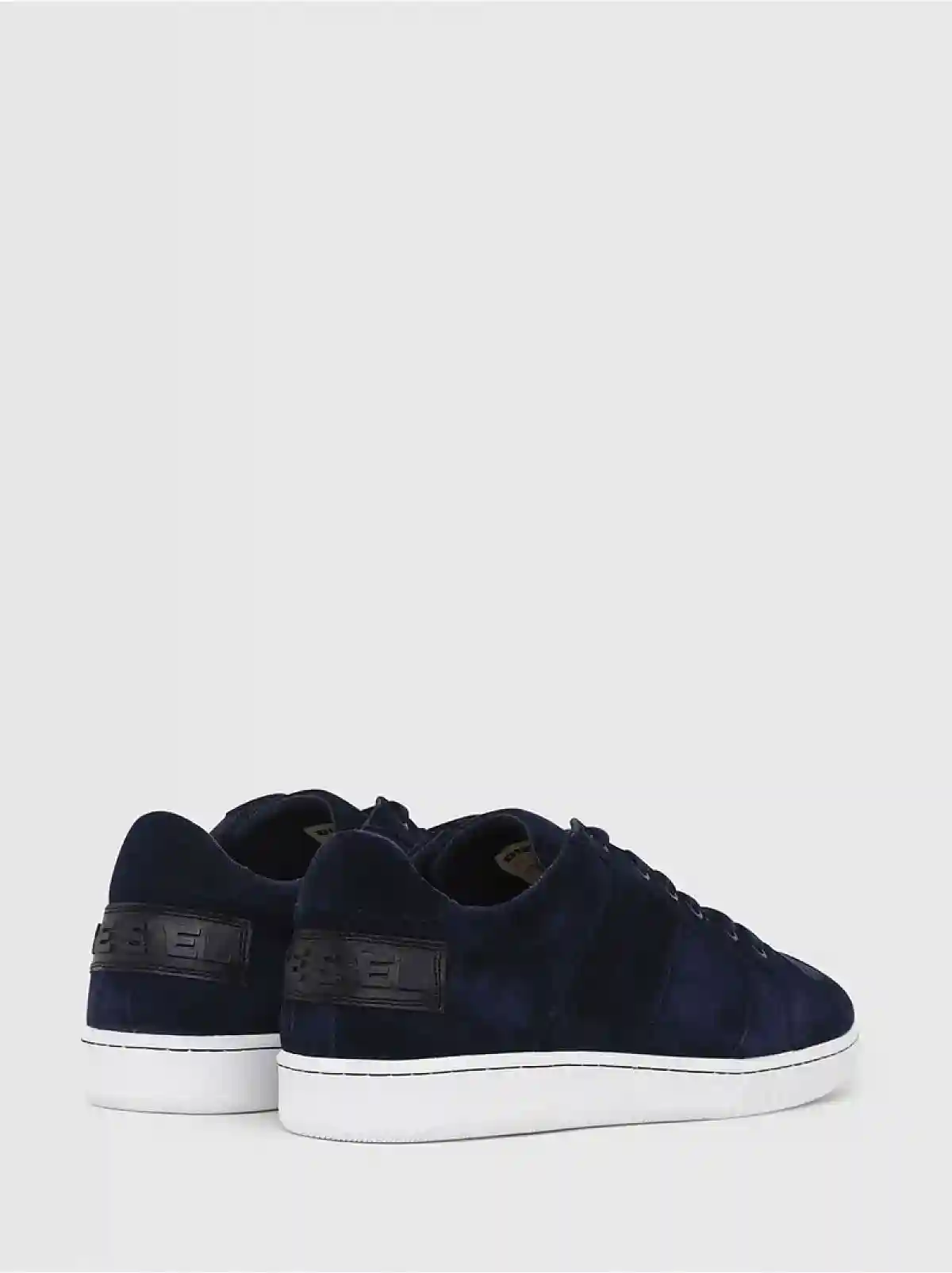 Black Low top sneakers in suede