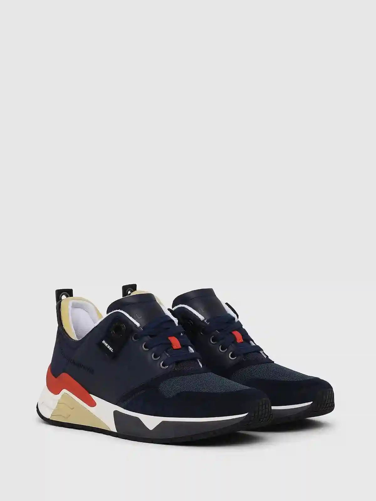 Blue Low top sneakers with chunky sole