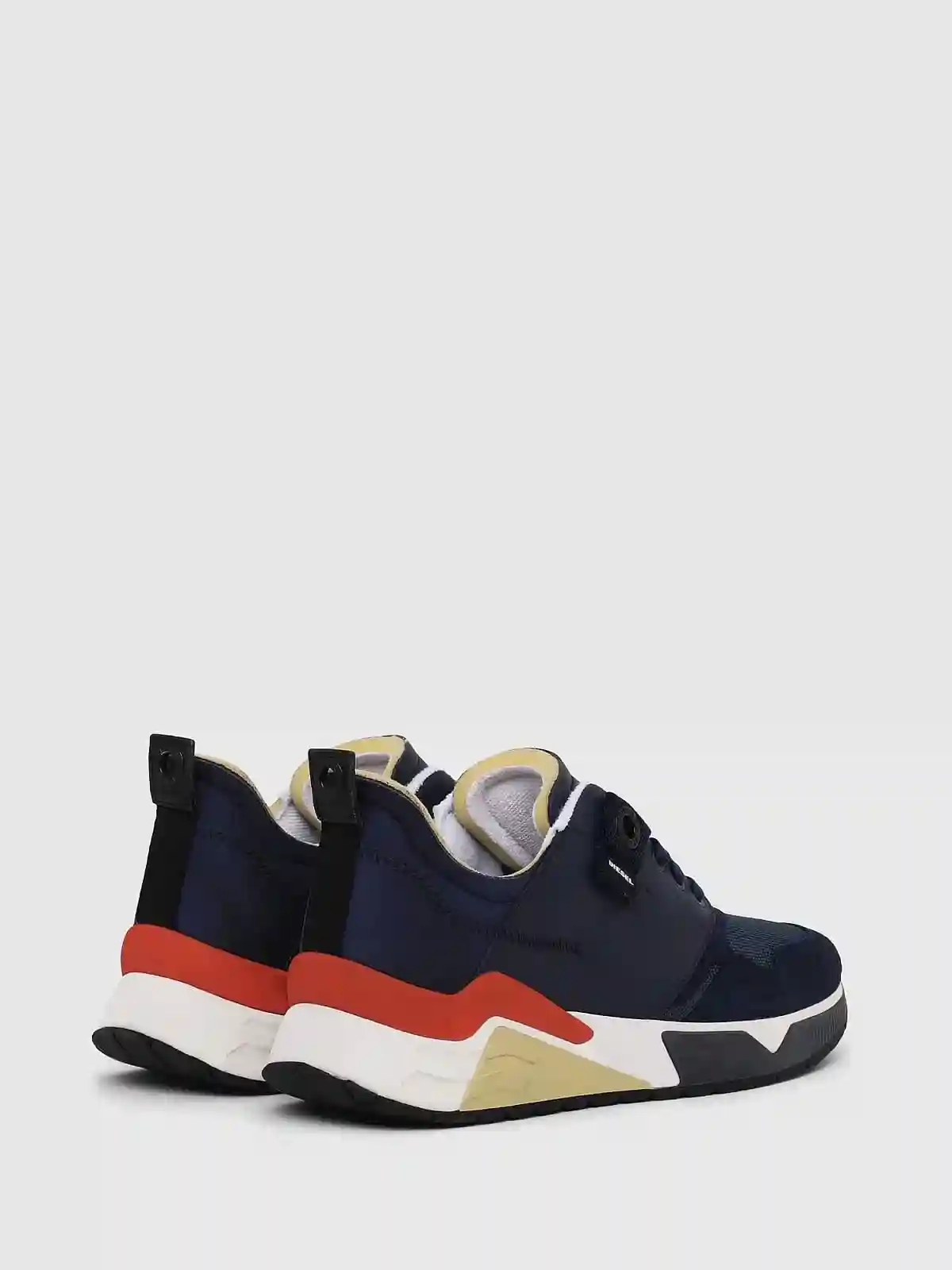 Blue Low top sneakers with chunky sole
