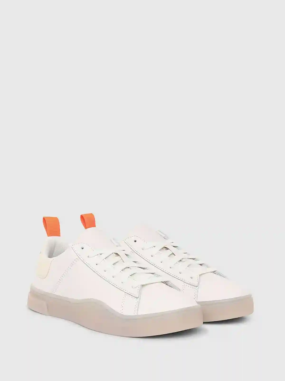 White Low-top sneakers with dictionary logo