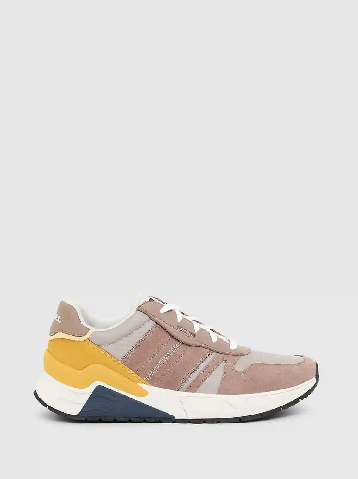 Grey Sneakers suede and nylon