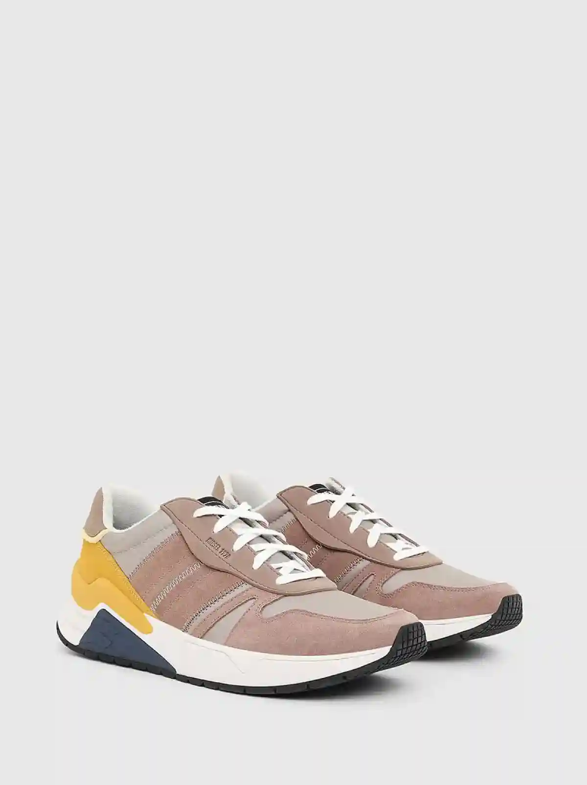 Grey Sneakers suede and nylon