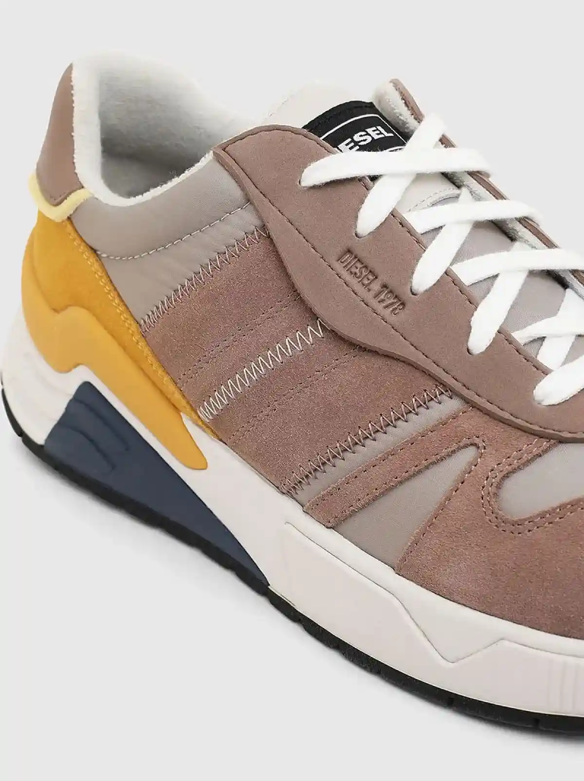 Grey Sneakers suede and nylon