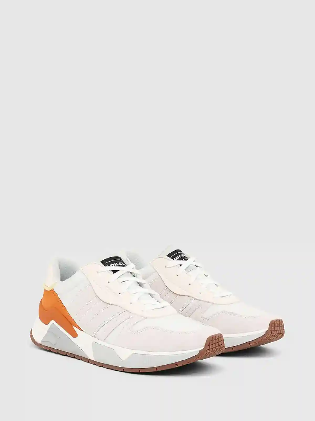 White Sneakers suede and nylon
