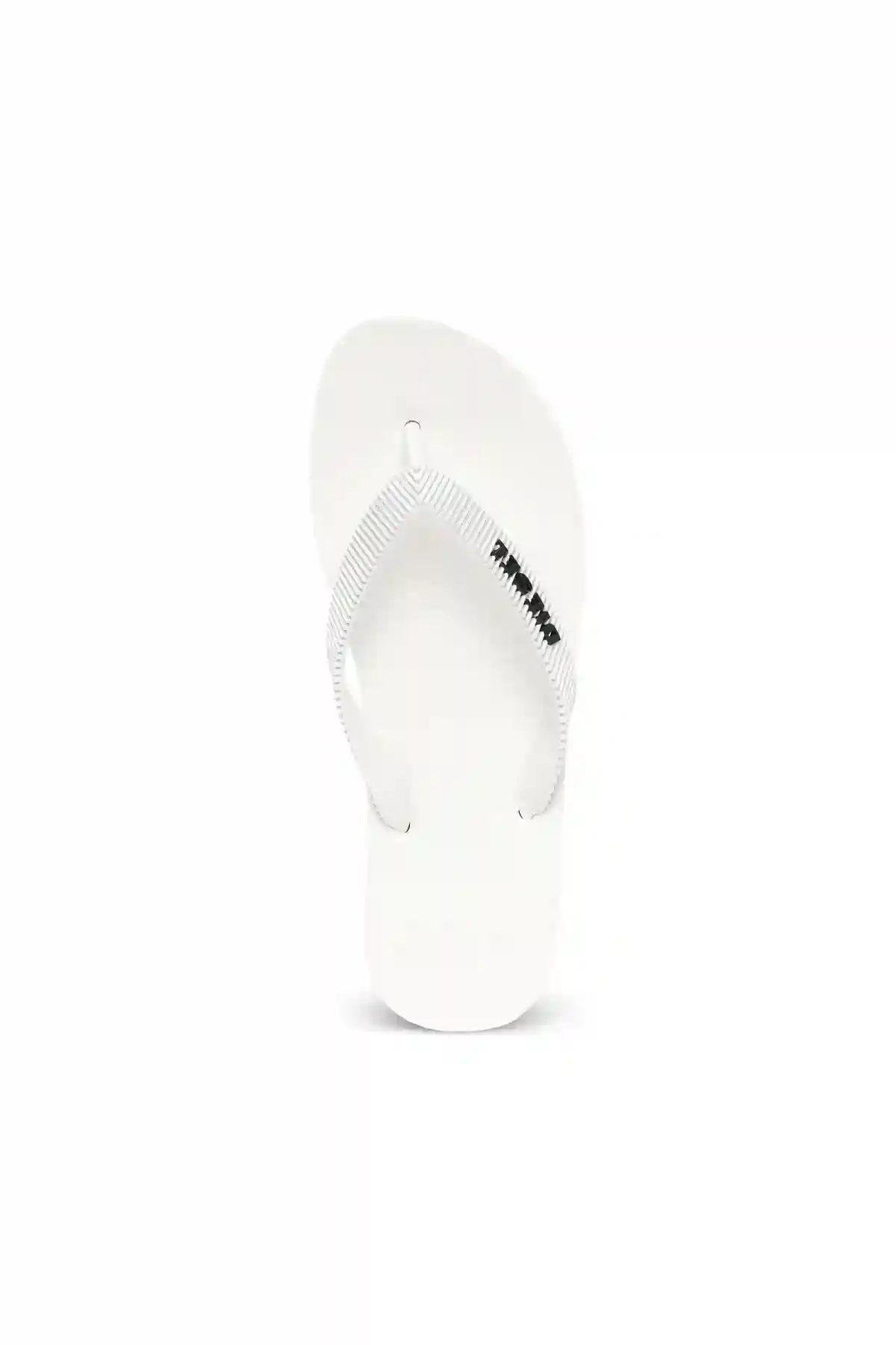 White Flip flops