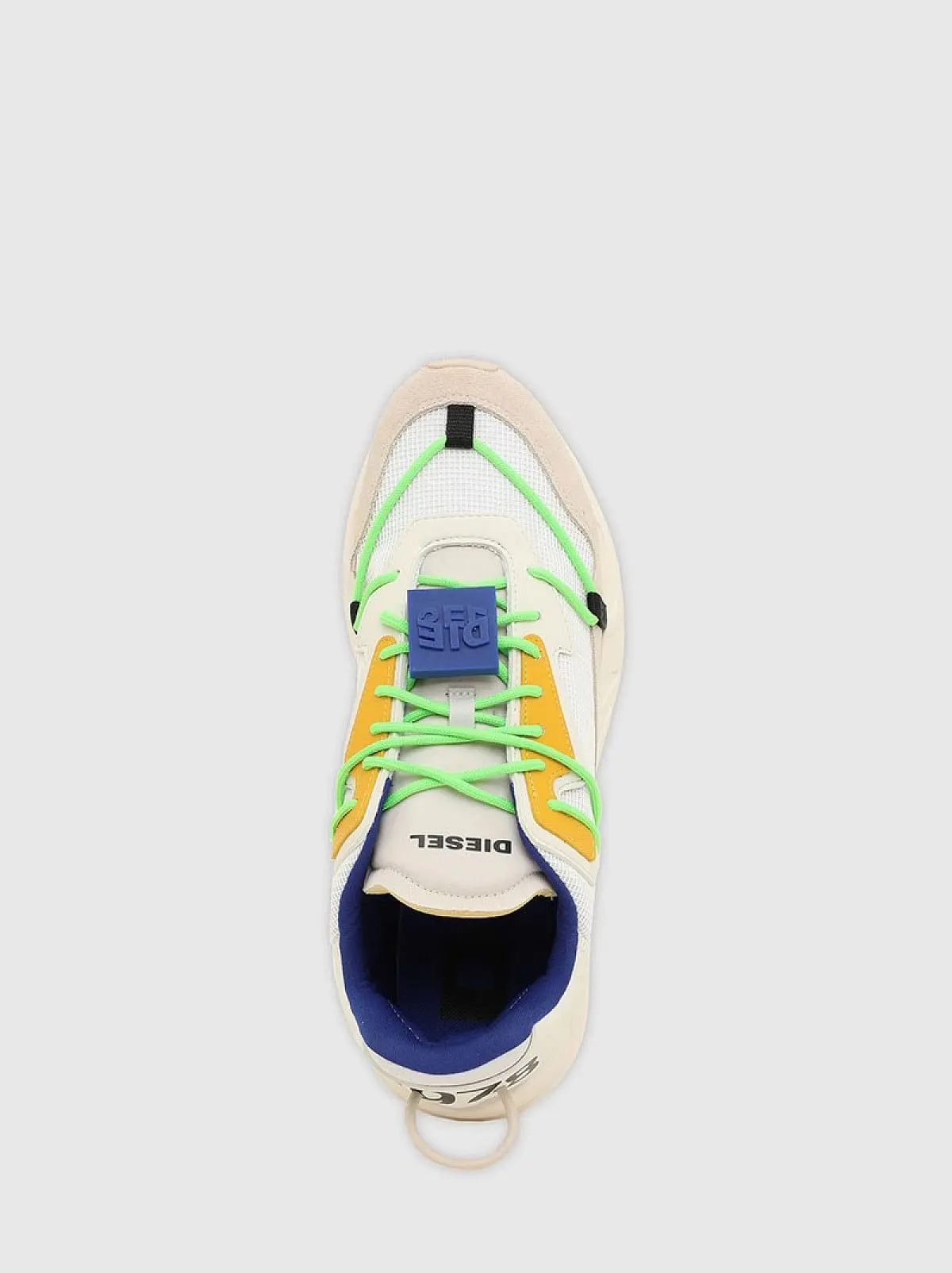 Multicolor Sneakers in nylon mesh and suede
