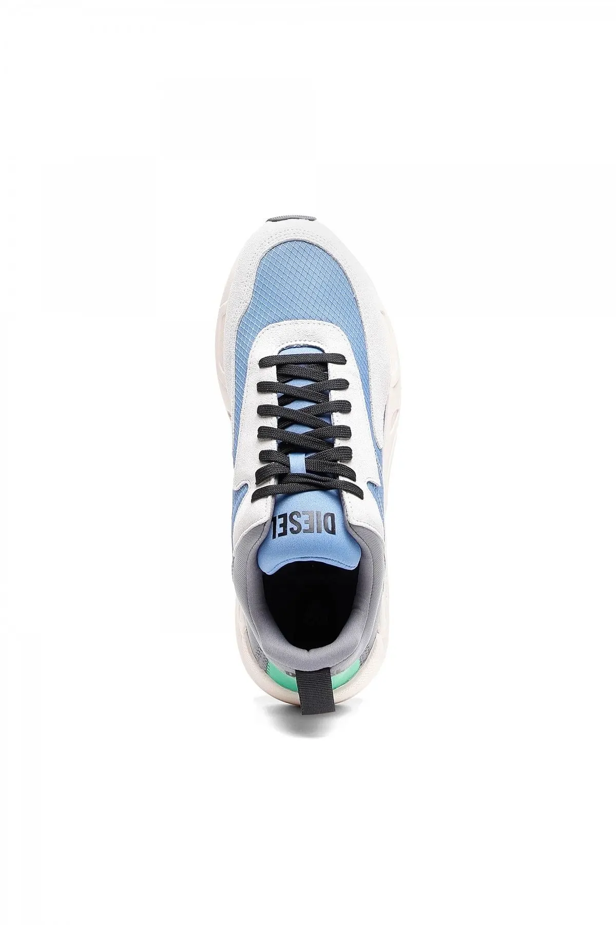 Blue Sneakers in ripstop and suede