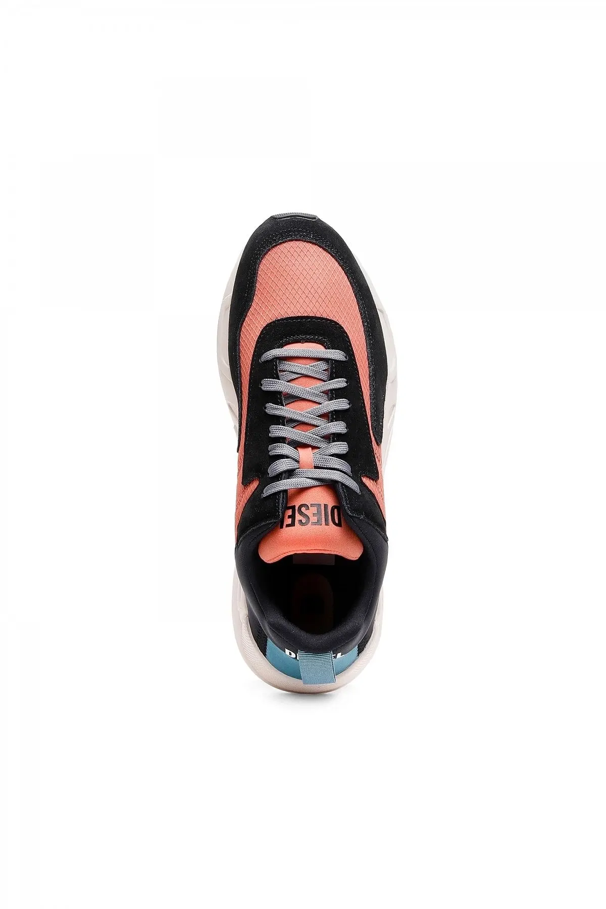 Black and Brown Sneakers in ripstop and suede