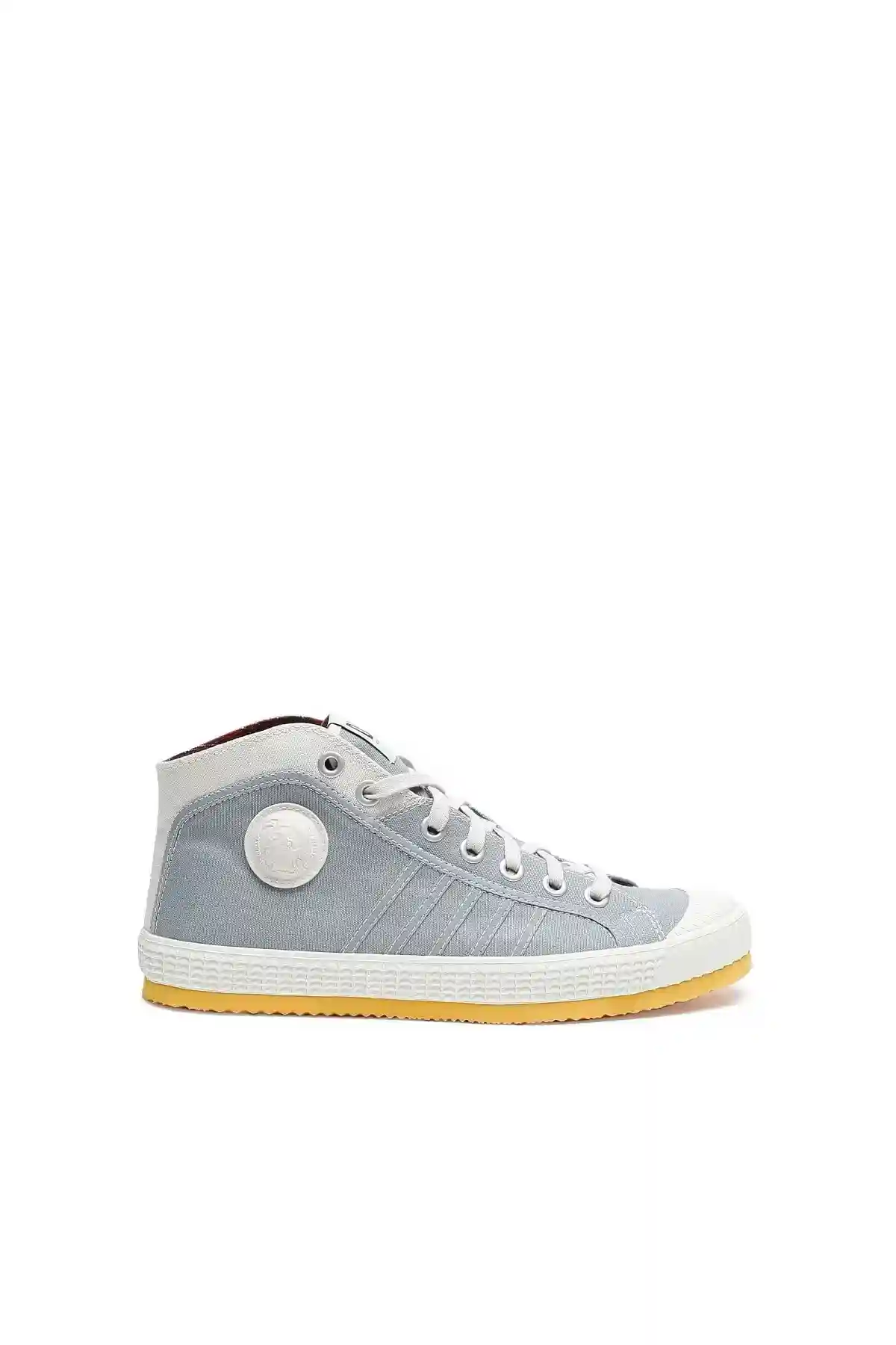 Blue High-top sneakers in canvas
