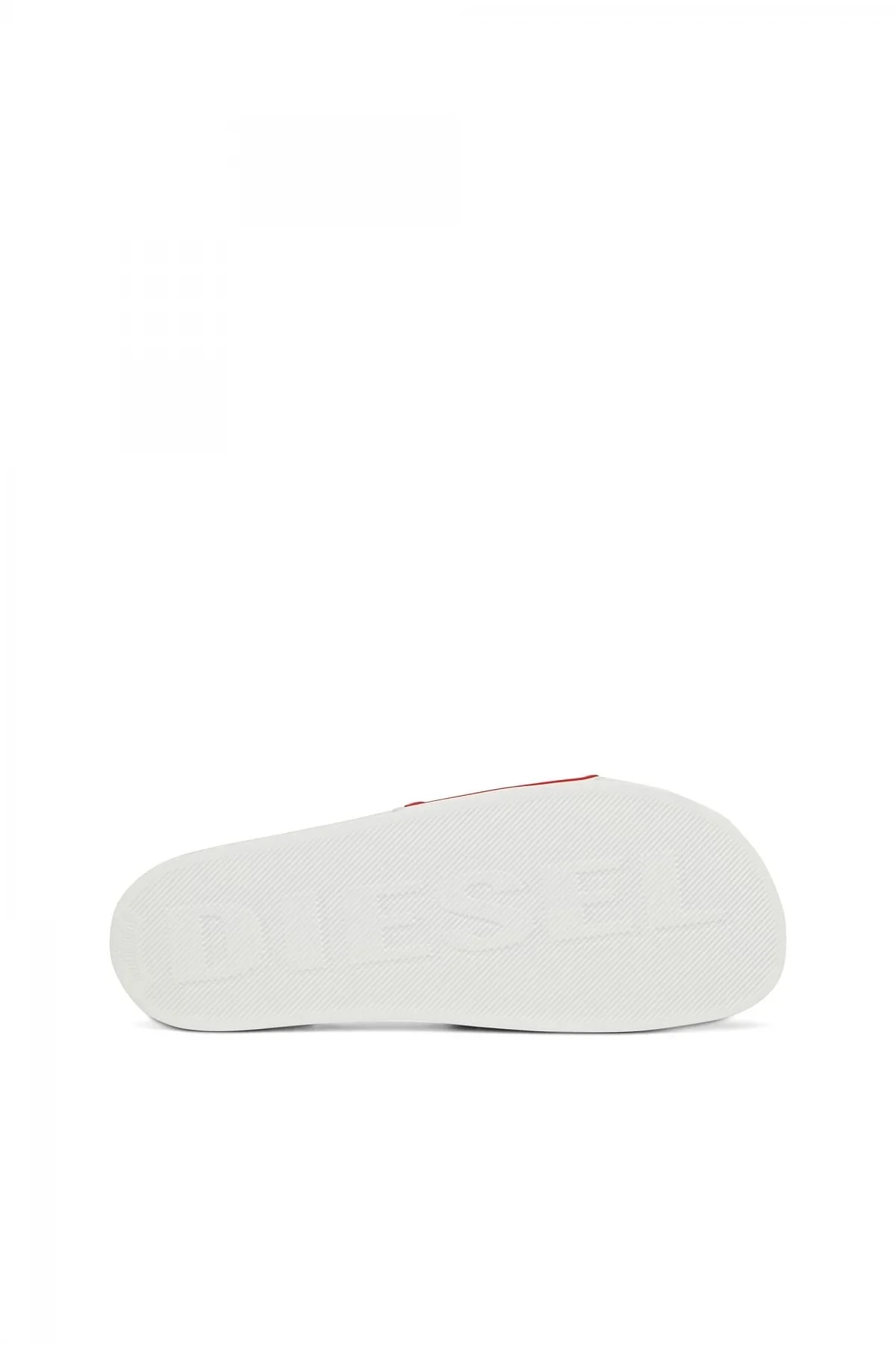 White Sa-Mayemi-Pool slides with 3D logo