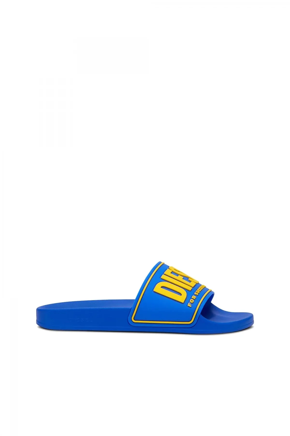 Blue Sa-Mayemi-Pool slides with 3D logo